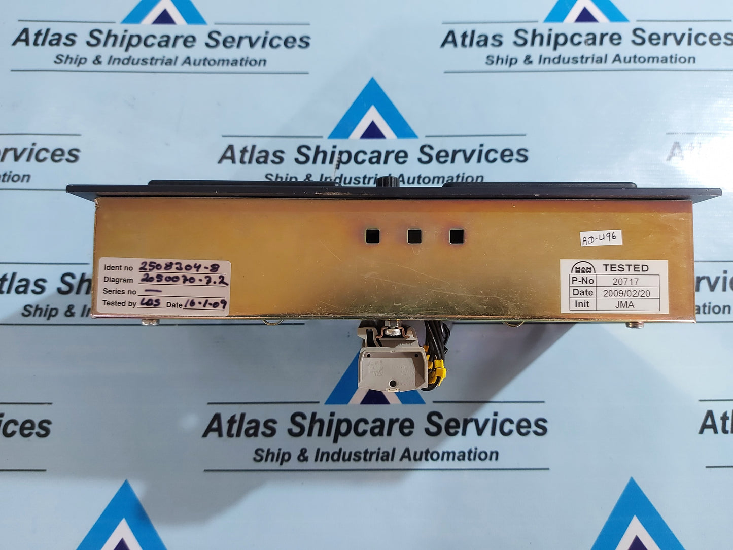 MAN B&W ALPHATRONIC 2000 DLQ96-pc-PR PROPELLER RPM SYSTEM