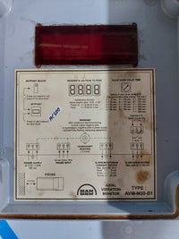 MAN B&W AVM-M30-B1 AXIAL VIBRATION MONITOR