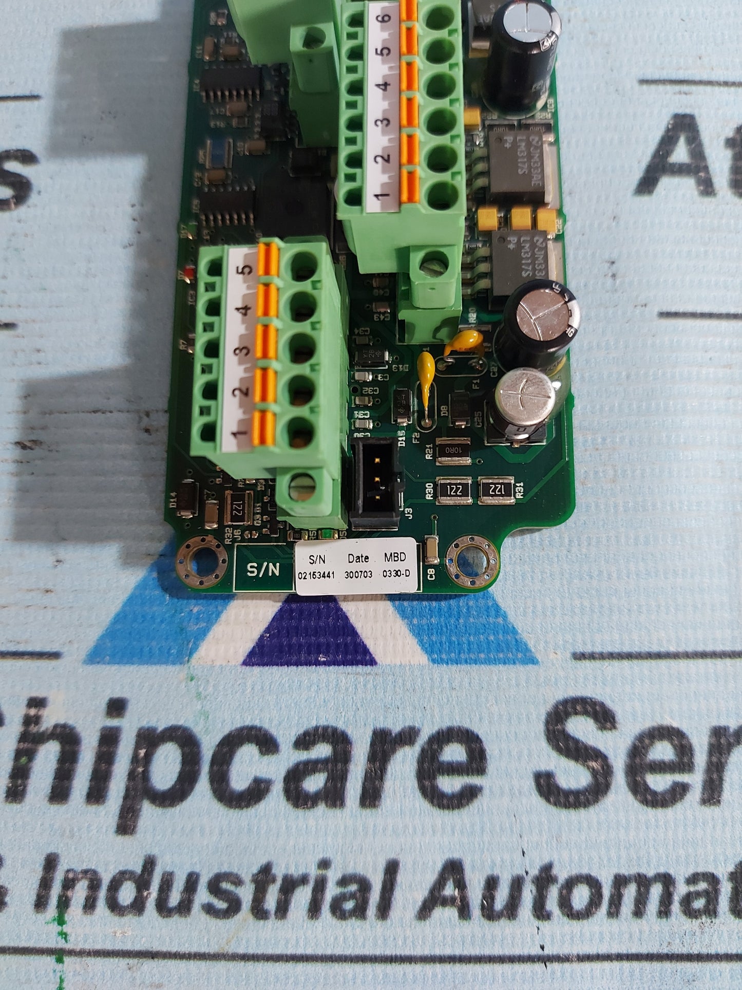 MAN B&W  MBD 0330-D PCB CARD