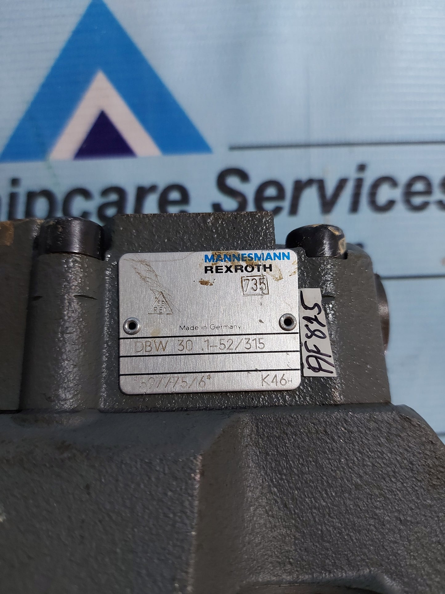 MANNESMANN REXROTH DBW 30.1-52/315 PRESSURE RELIFE PILOT OPERATED VALVE