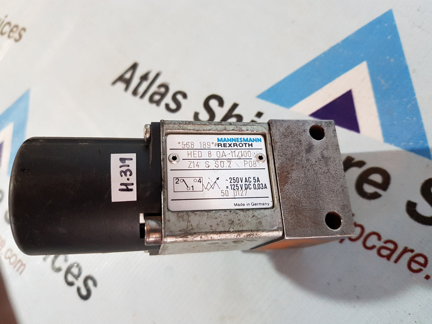 MANNESMANN REXROTH HED 8 0A 11/100 PRESSURE SWITCH H319