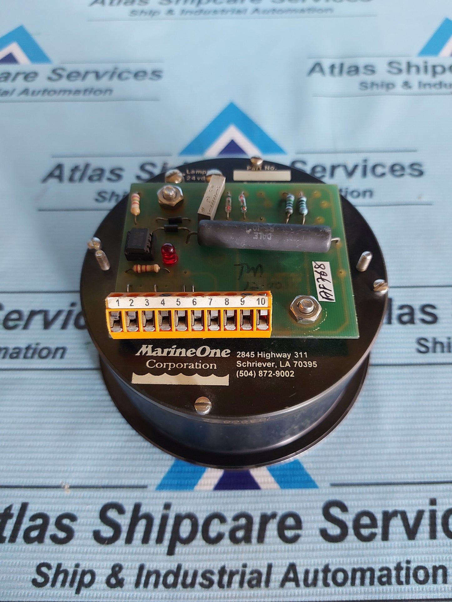 MARINEONE CORPORATION RUDDER ANGLE 0-45'