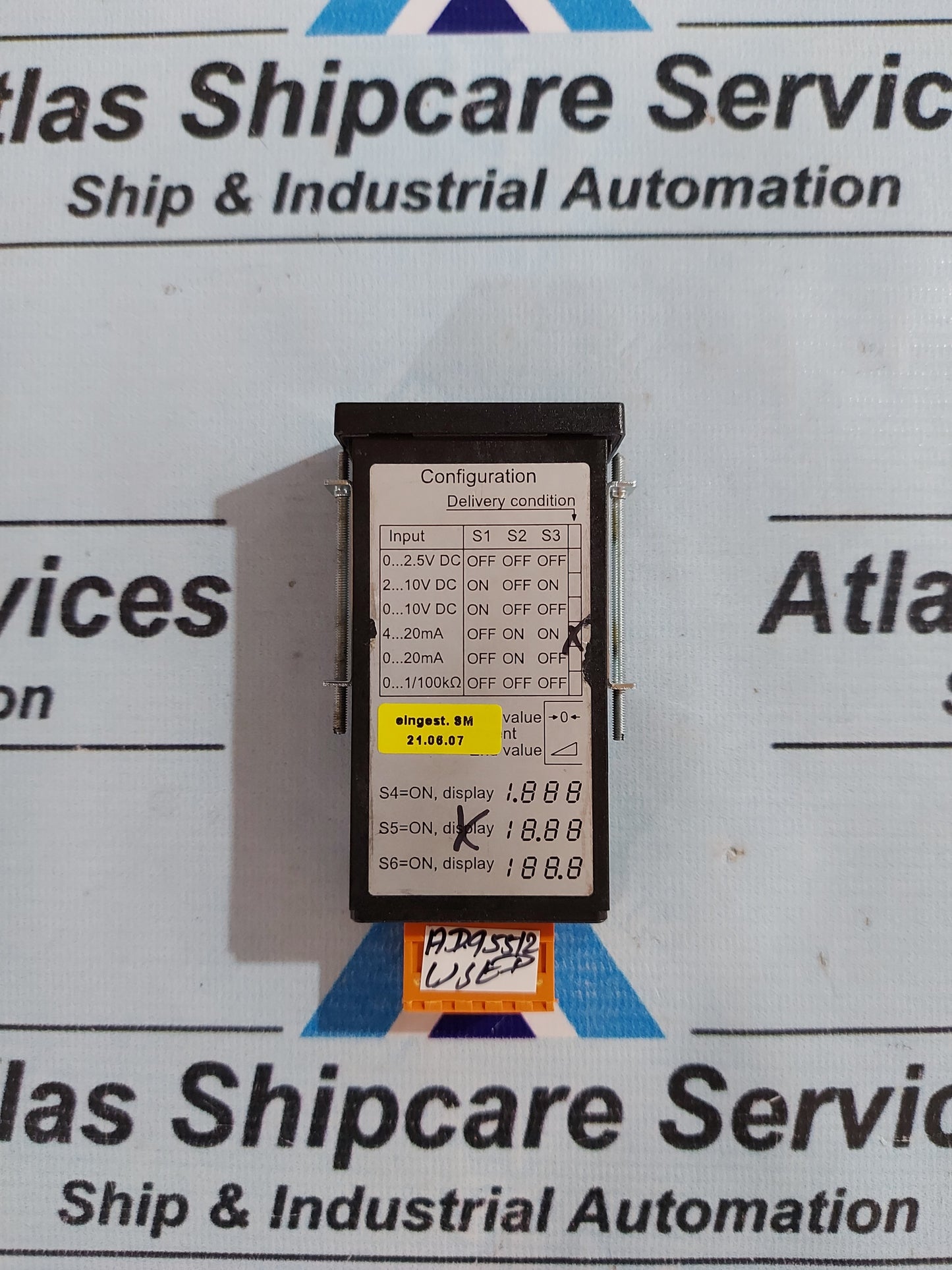 MARTENS DP4824A-1-10-1 DIGITAL PANEL METER