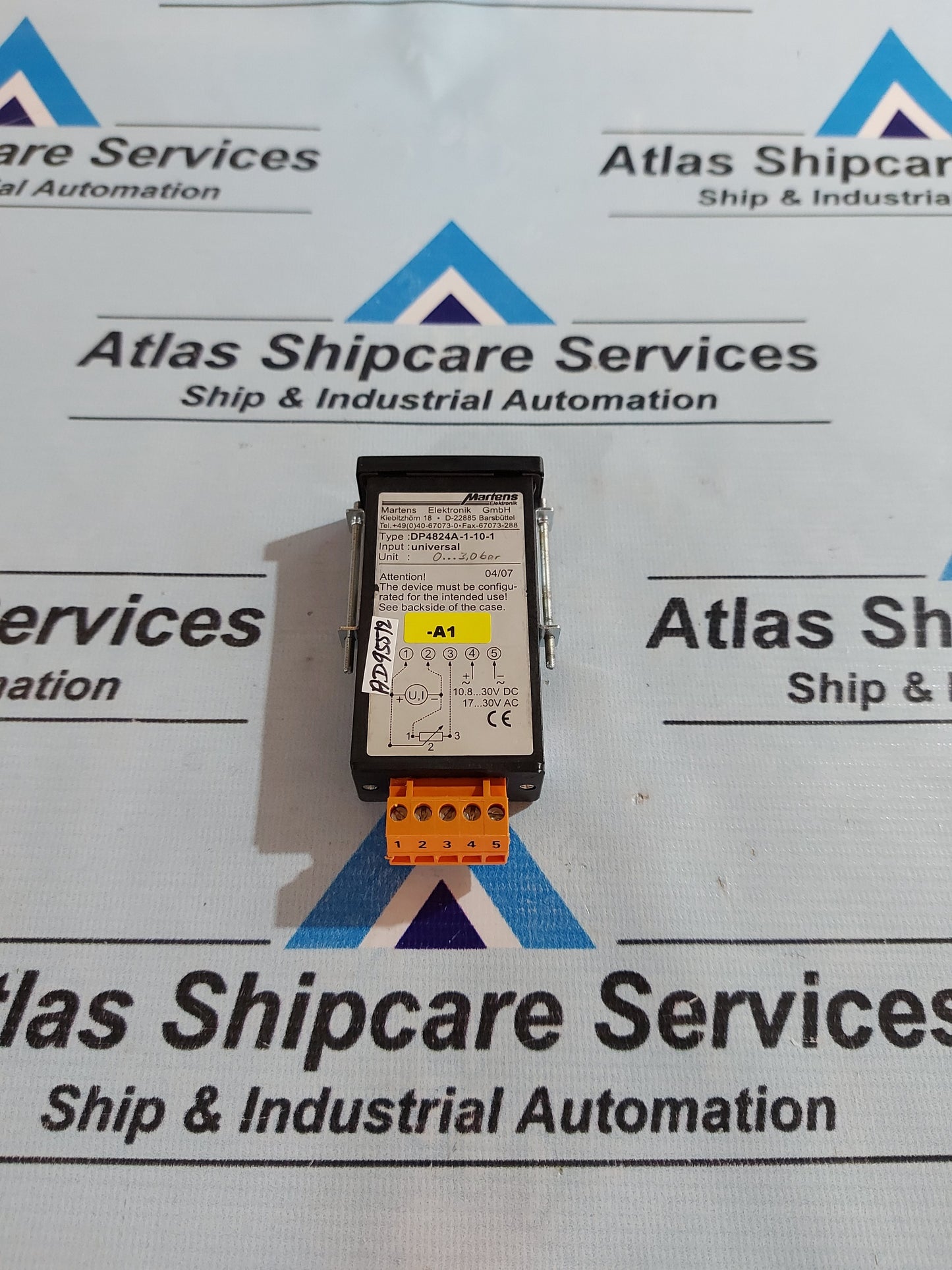 MARTENS DP4824A-1-10-1 DIGITAL PANEL METER