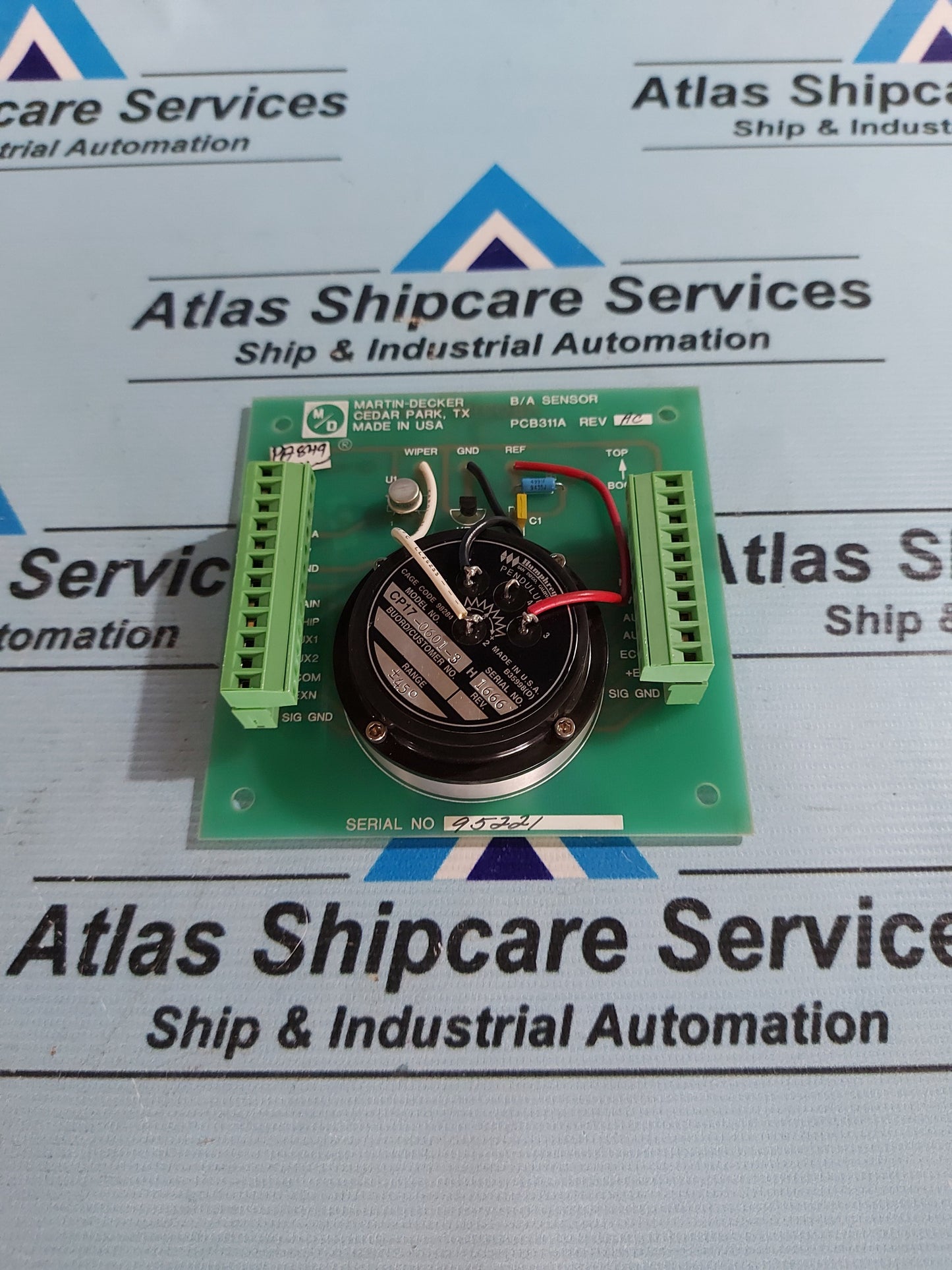 MARTIN-DECKER PCB311A B/A SENSOR REV.AC ANGLE SENSOR