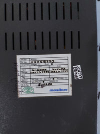 MASIBUS 40005 BARGRAPH DIGITAL DISPLAY PROCESS SIGNAL CONTROL INDICATOR