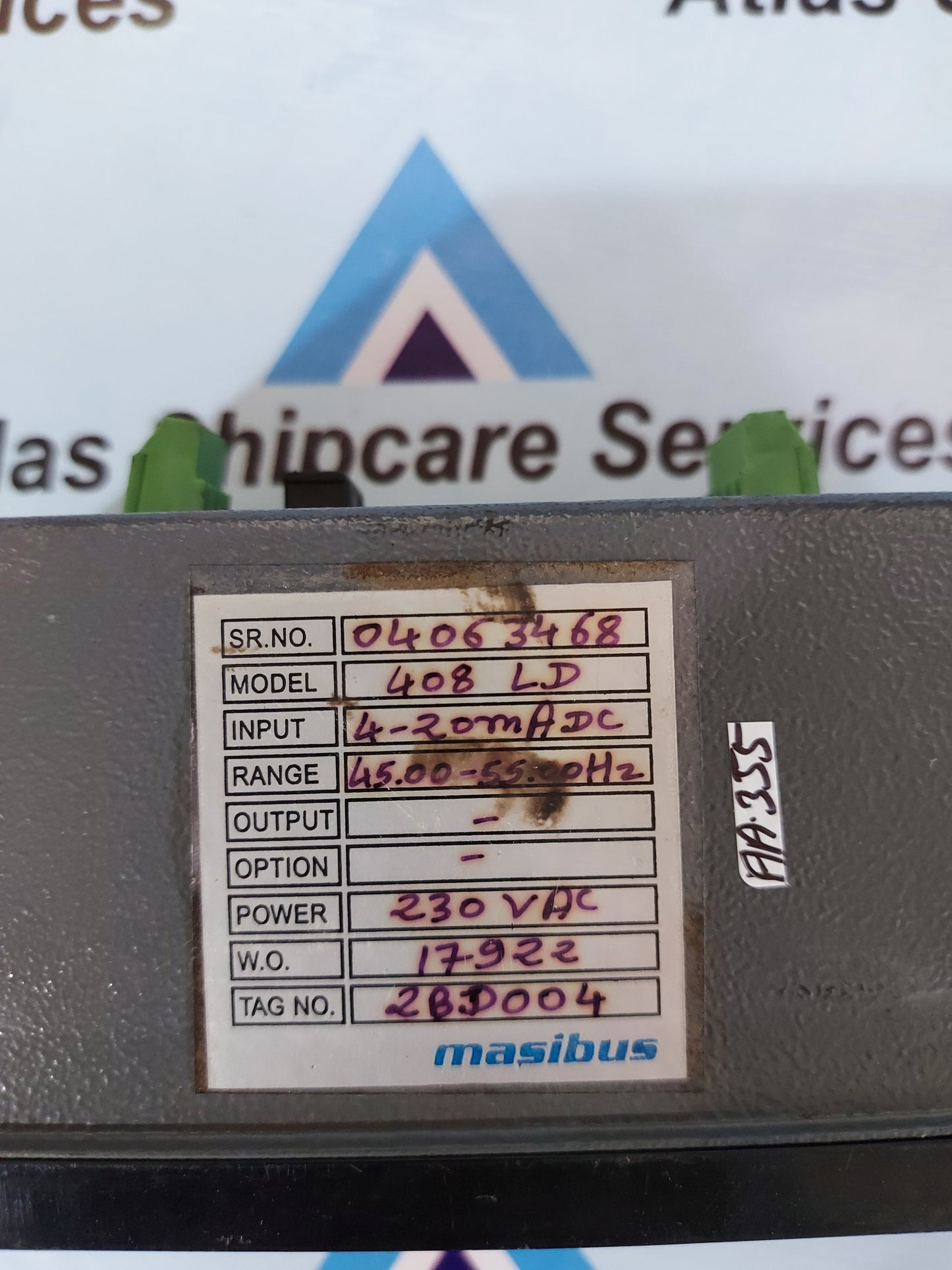 MASIBUS 408 LD DIGITAL INDICATOR