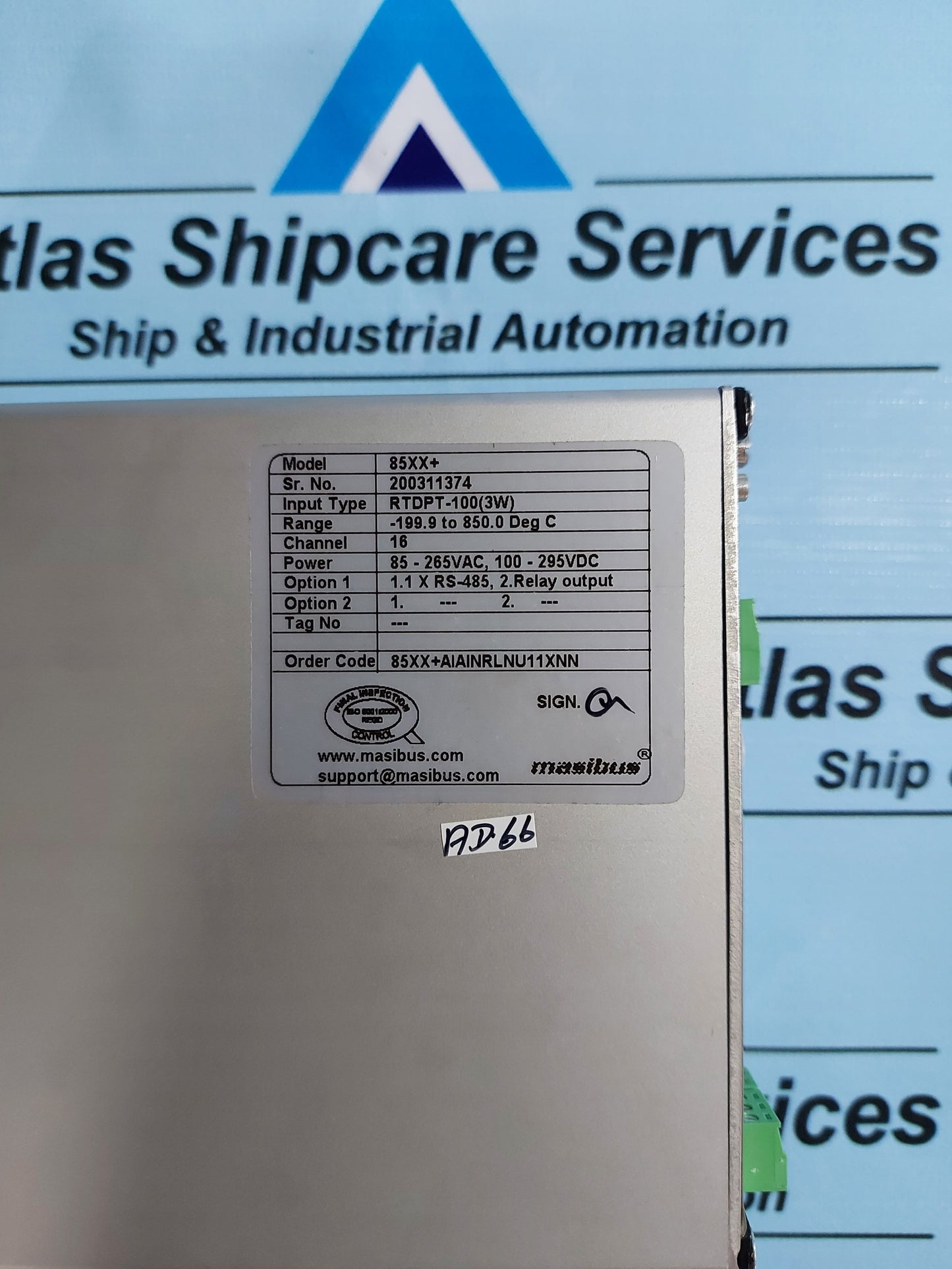 MASIBUS 85XX+ SCANNER-CONTROLLER