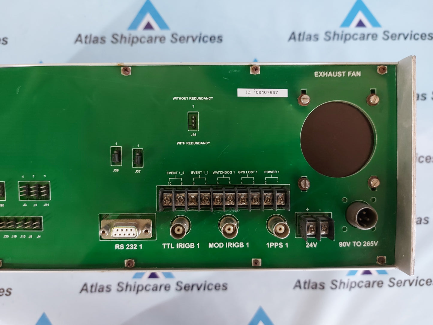 MASIBUS TDR-4 TIME DISTRIBUTION RACK