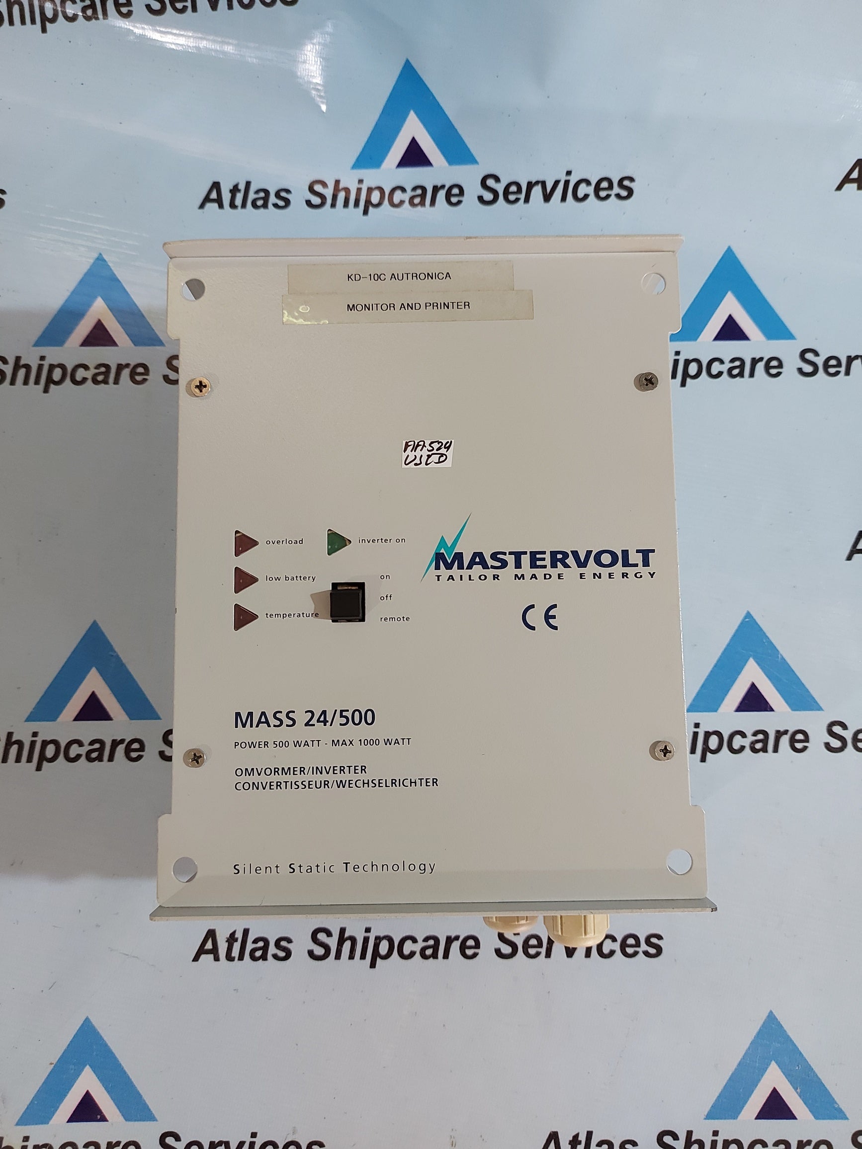 MASTERVOLT MASS 24/500 INVERTER POWER SUPPLY UNIT 021020530