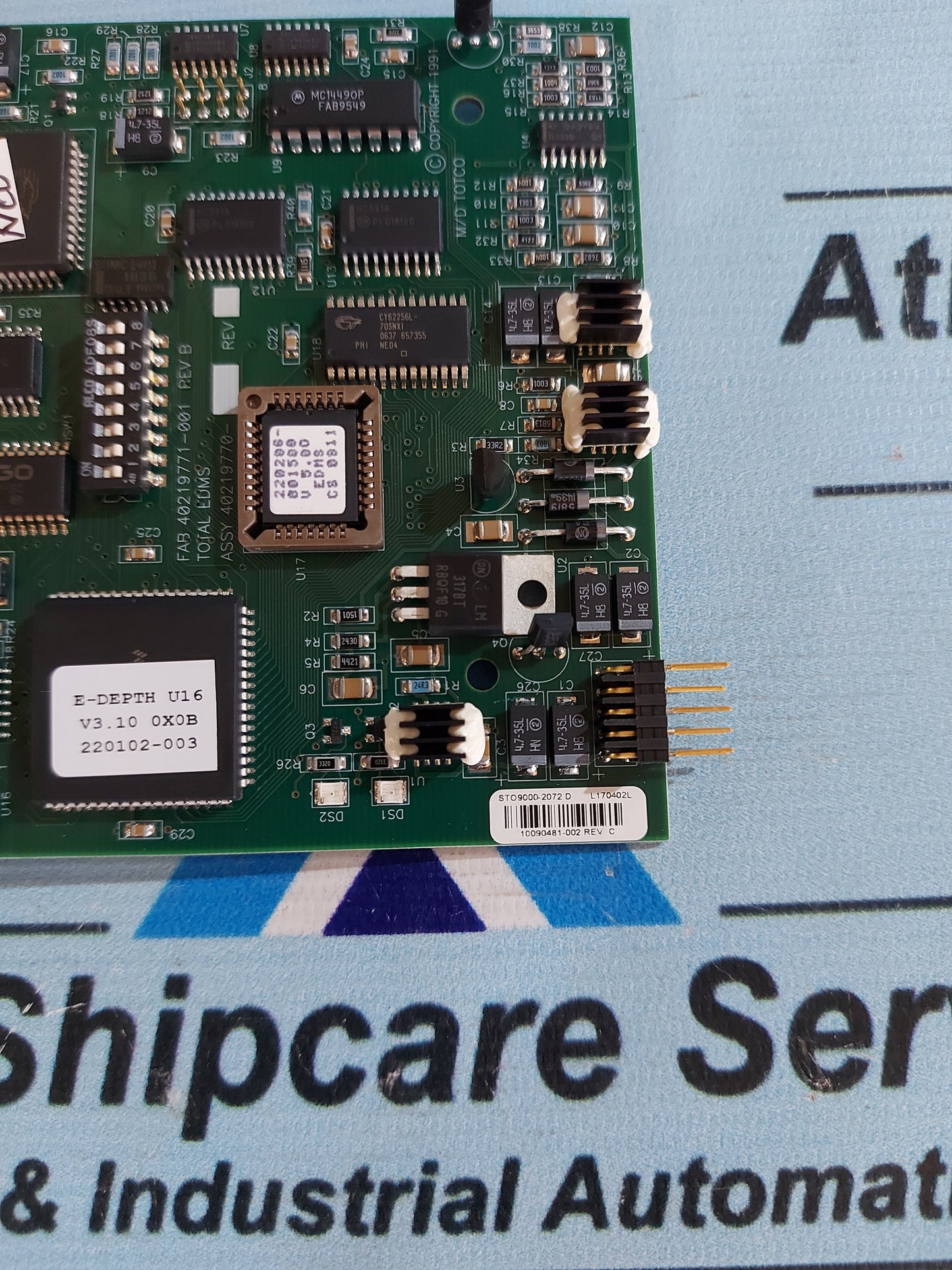 M/D TOTCO 10090481-002 REV.C PCB CARD