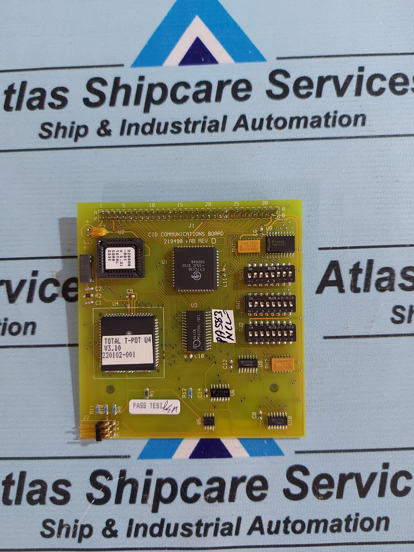 M/D TOTCO 219490 FAB REV.D CID COMMUNICATIONS BOARD