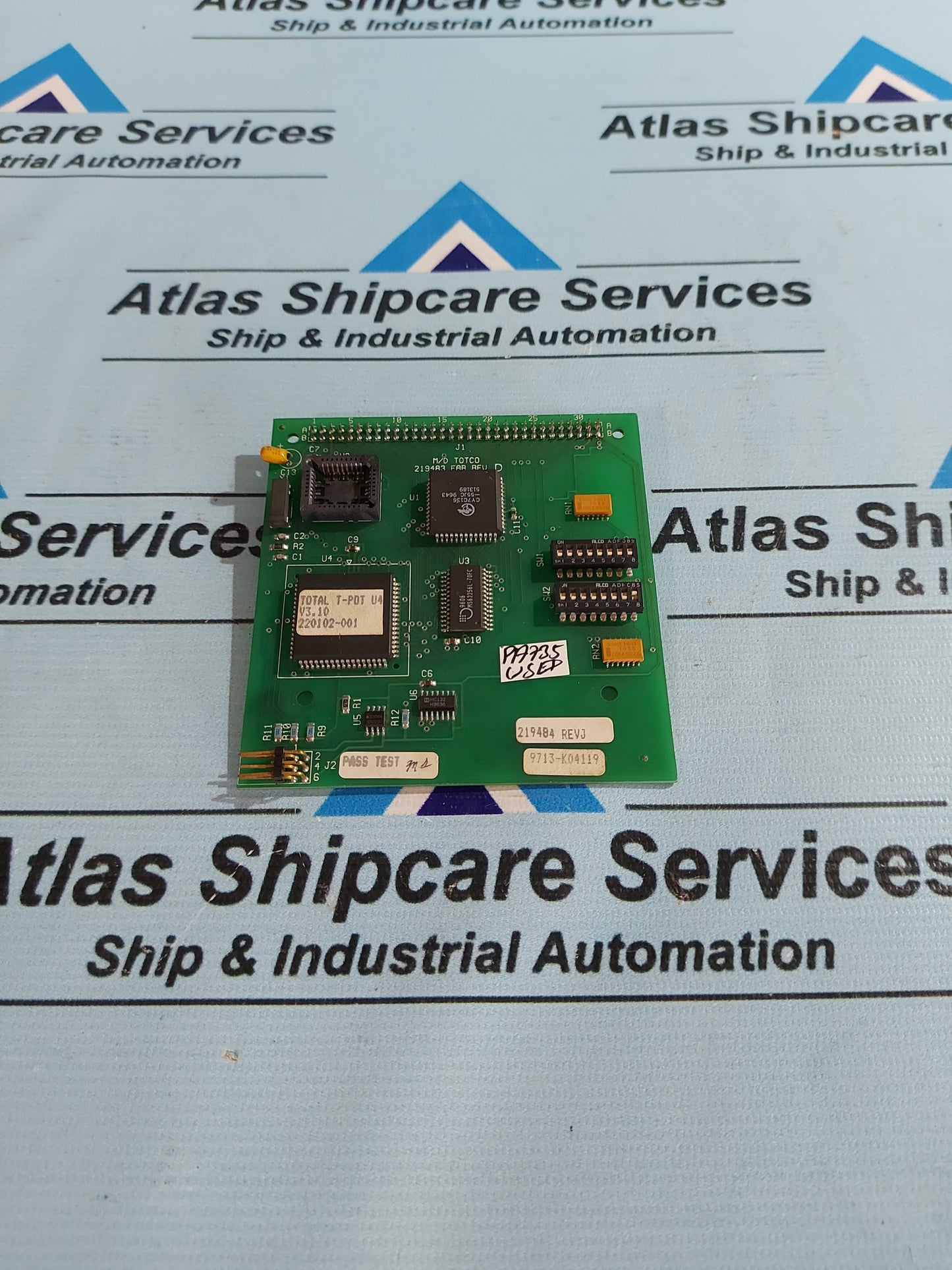 M/D TOTCO 219493 FAB REV.D PCB BOARD