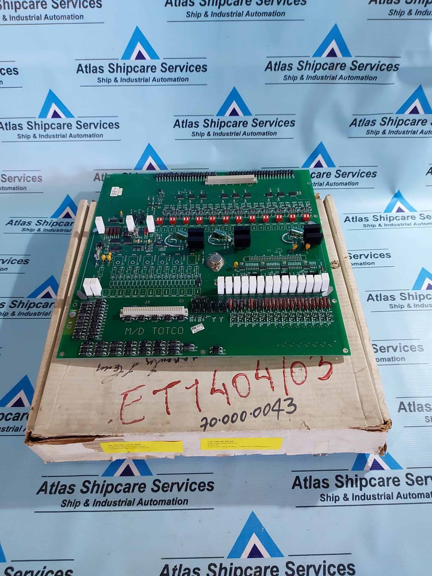 M/D TOTCO 219505 FAB REV.C PCB CARD