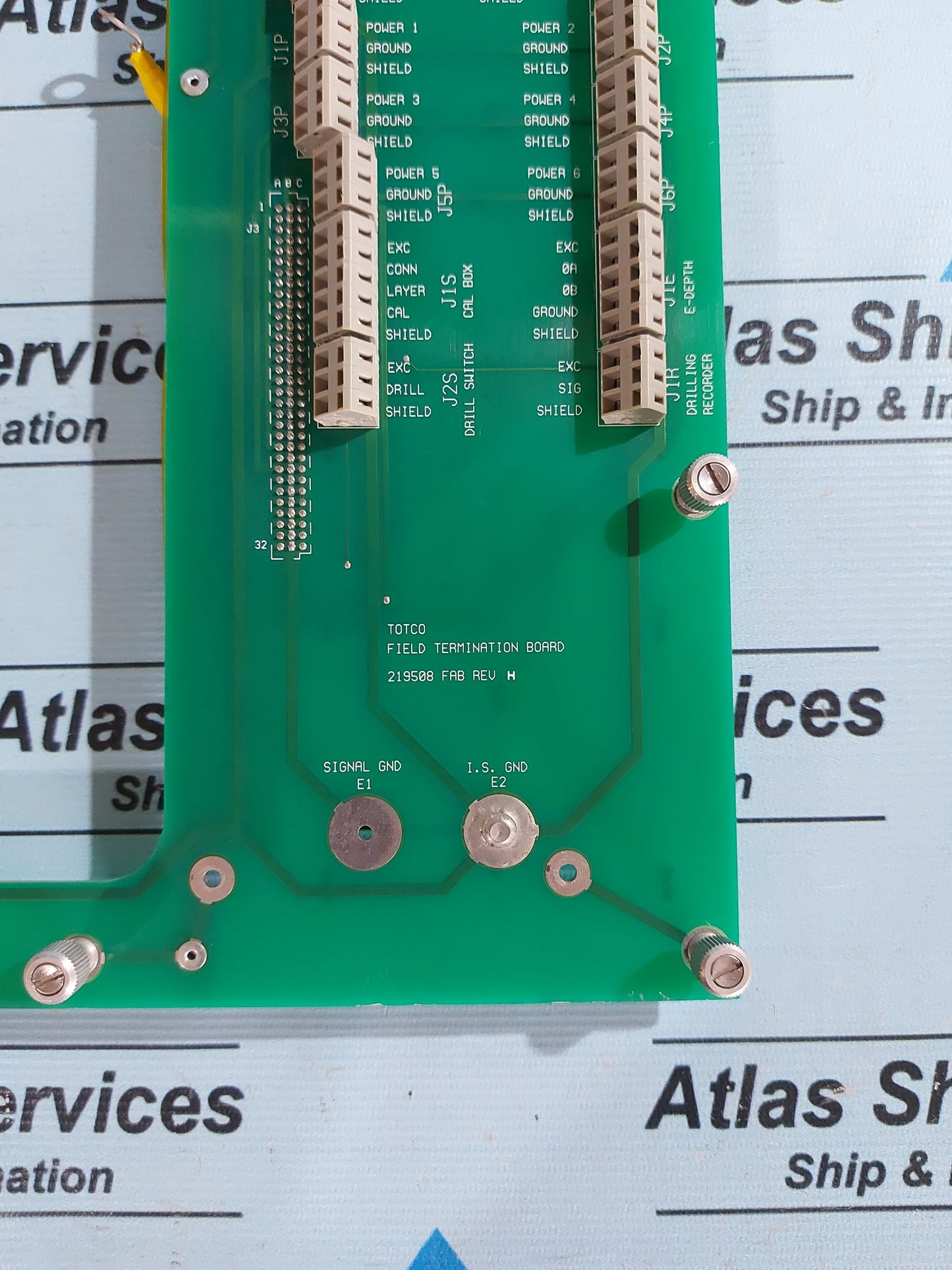 M/D TOTCO 219508 FAB REV.H FIELD TERMINATION BOARD