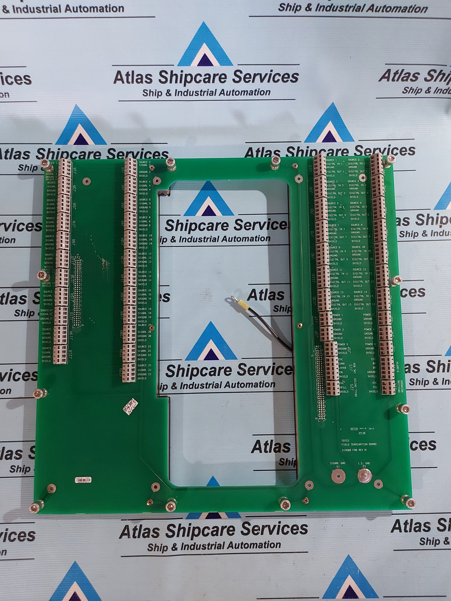 M/D TOTCO 219508 FAB REV.H FIELD TERMINATION BOARD