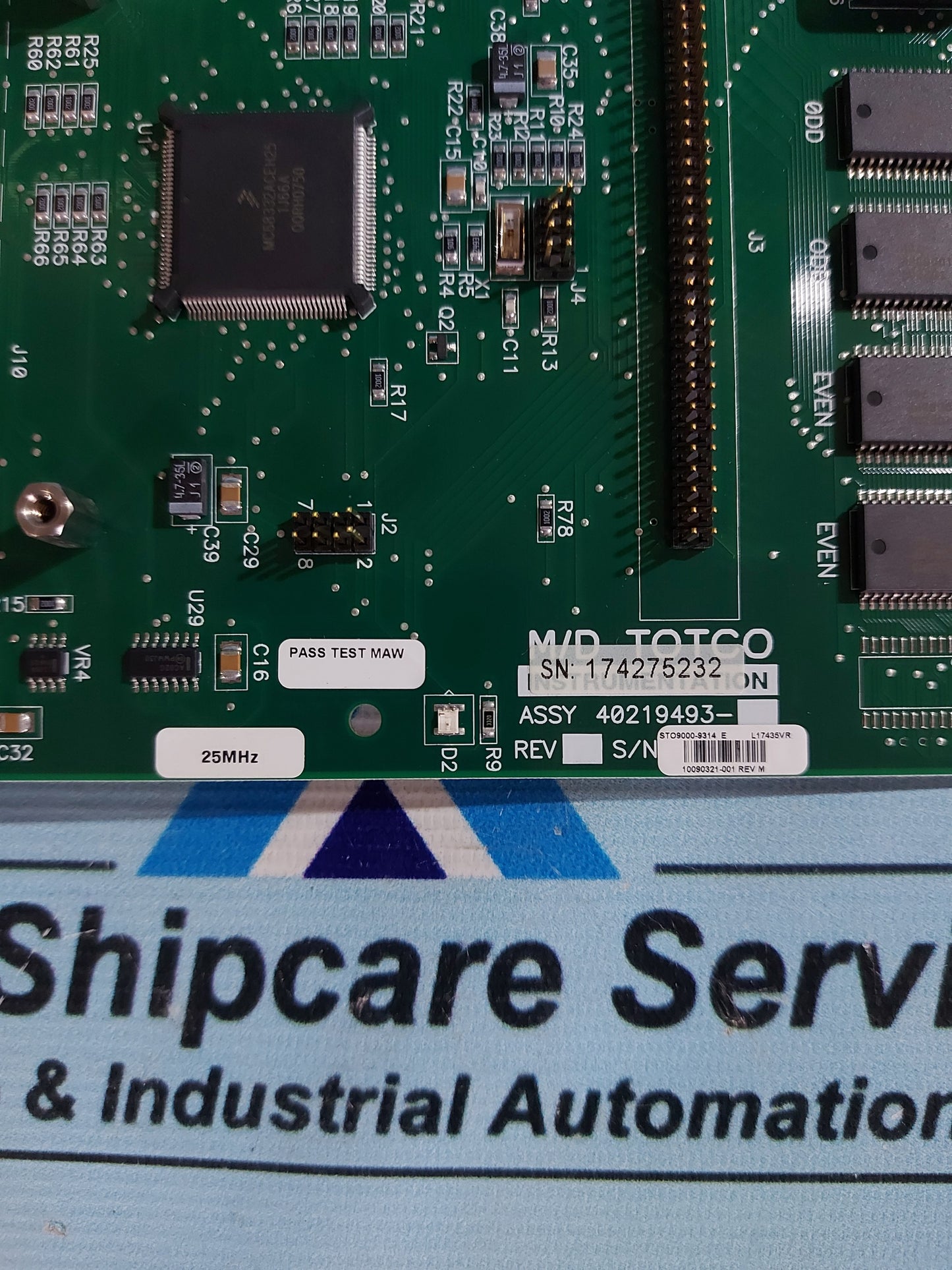 M/D TOTCO 40219493 PCB CARD