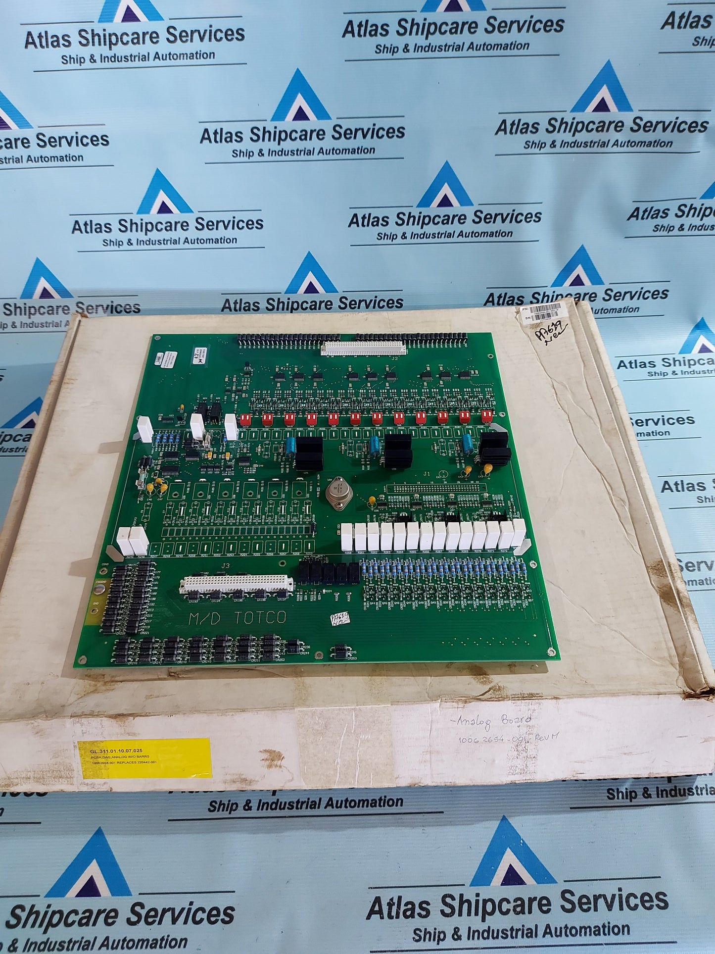 M/D TOTCO 40219505 FAB REV.B ANALOG BOARD