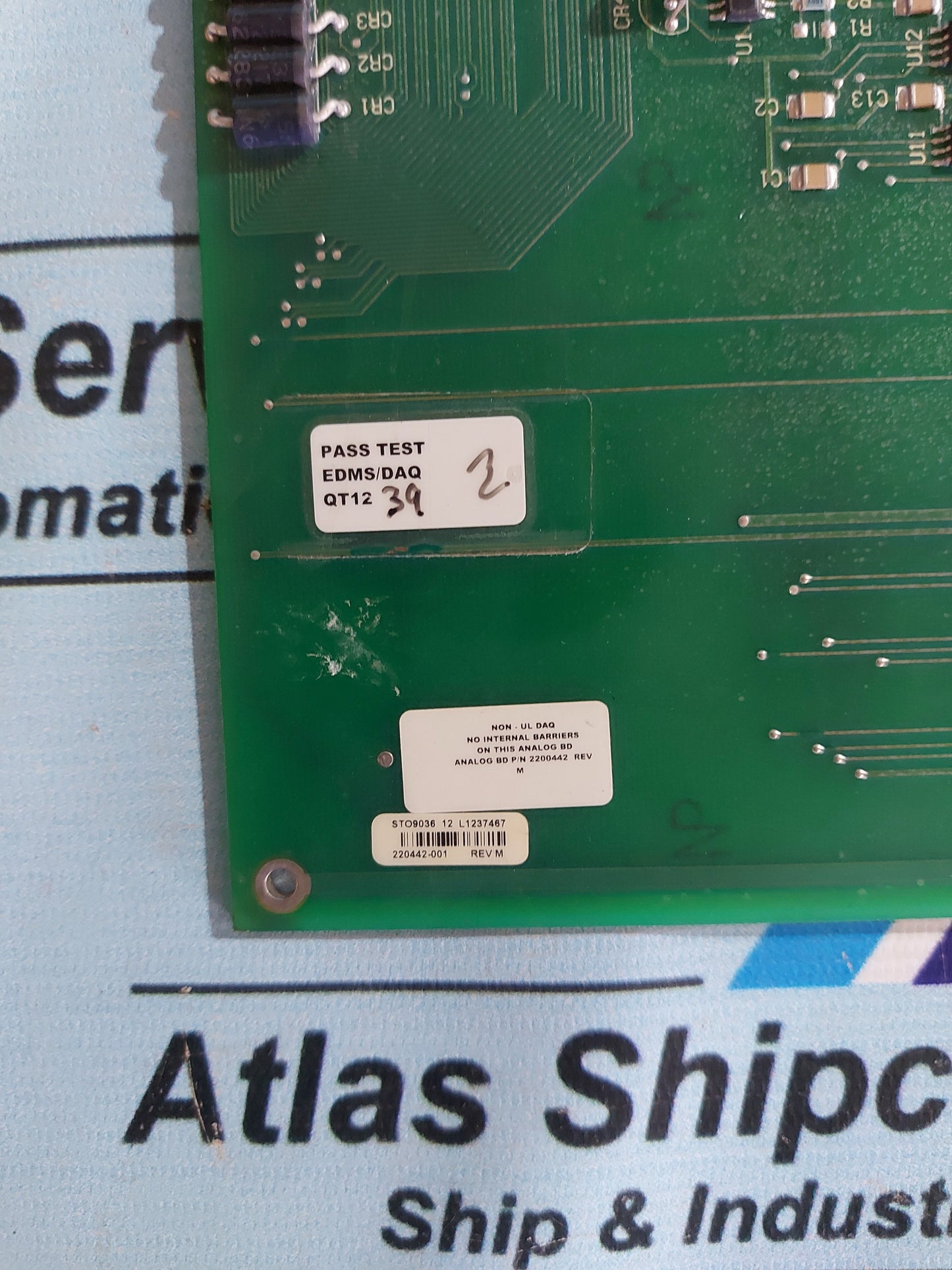 M/D TOTCO 40219505 FAB REV.B ANALOG BOARD