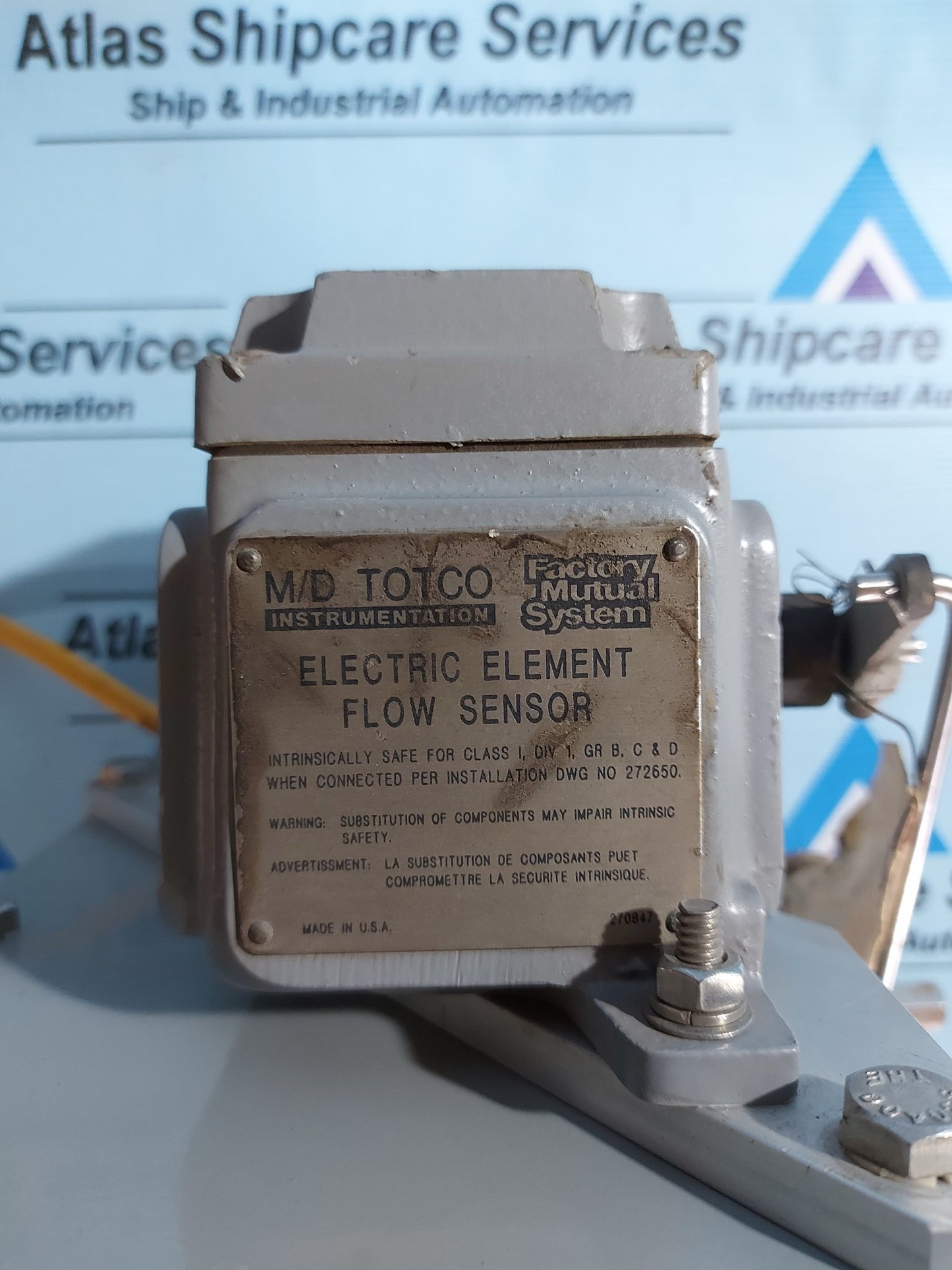 M/D TOTCO MUD FLOW SENSOR 270701-103