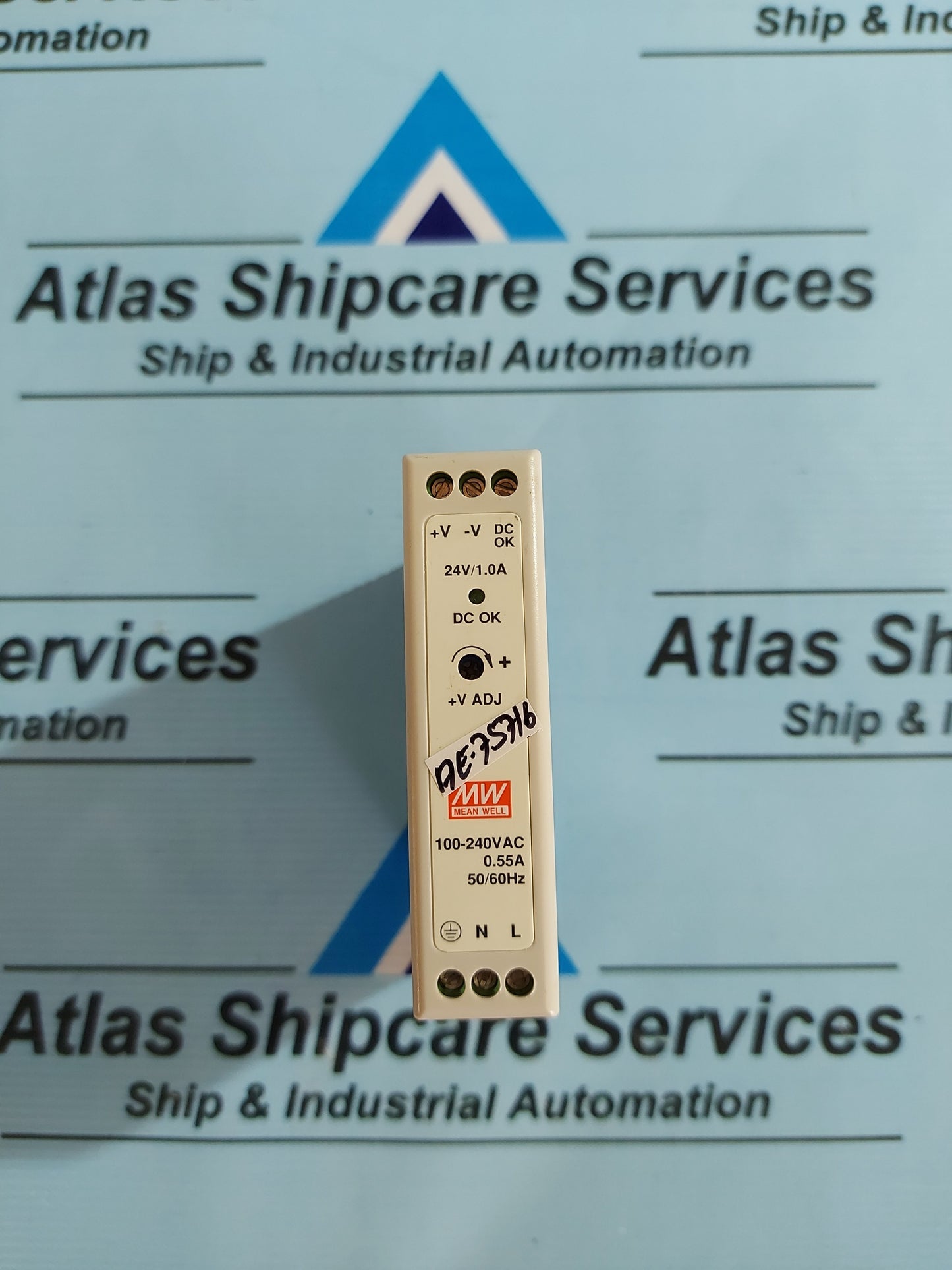 MEAN WELL MDR-20-24 AC TO DC DIN-RAIL POWER SUPPLY 24V/1.0A