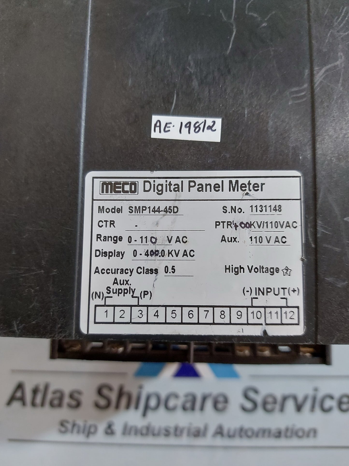 MECO SMP144-45D DIGITAL PANEL METER