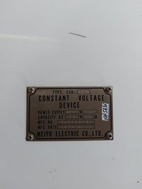 MEIYO ELECTRIC CVD-050E CONSTANT VOLTAGE DEVICE