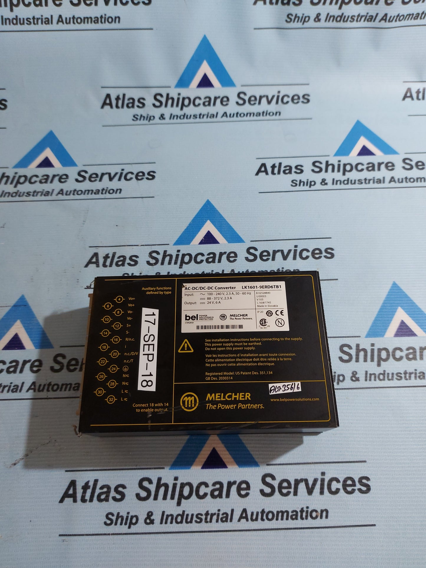 MELCHER LK1601-9ERD6TB1 AC-DC/DC-DC CONVERTER AG356