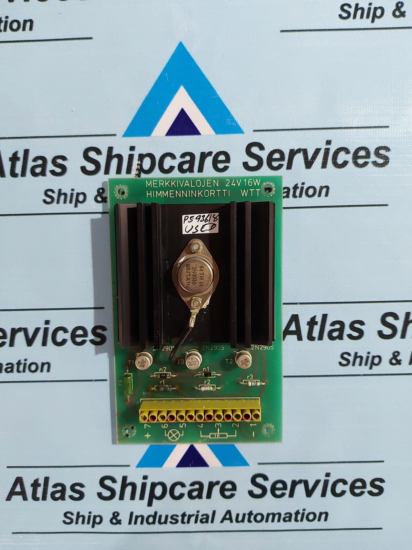 MERKKIVALOJEN 24V16W PCB CARD