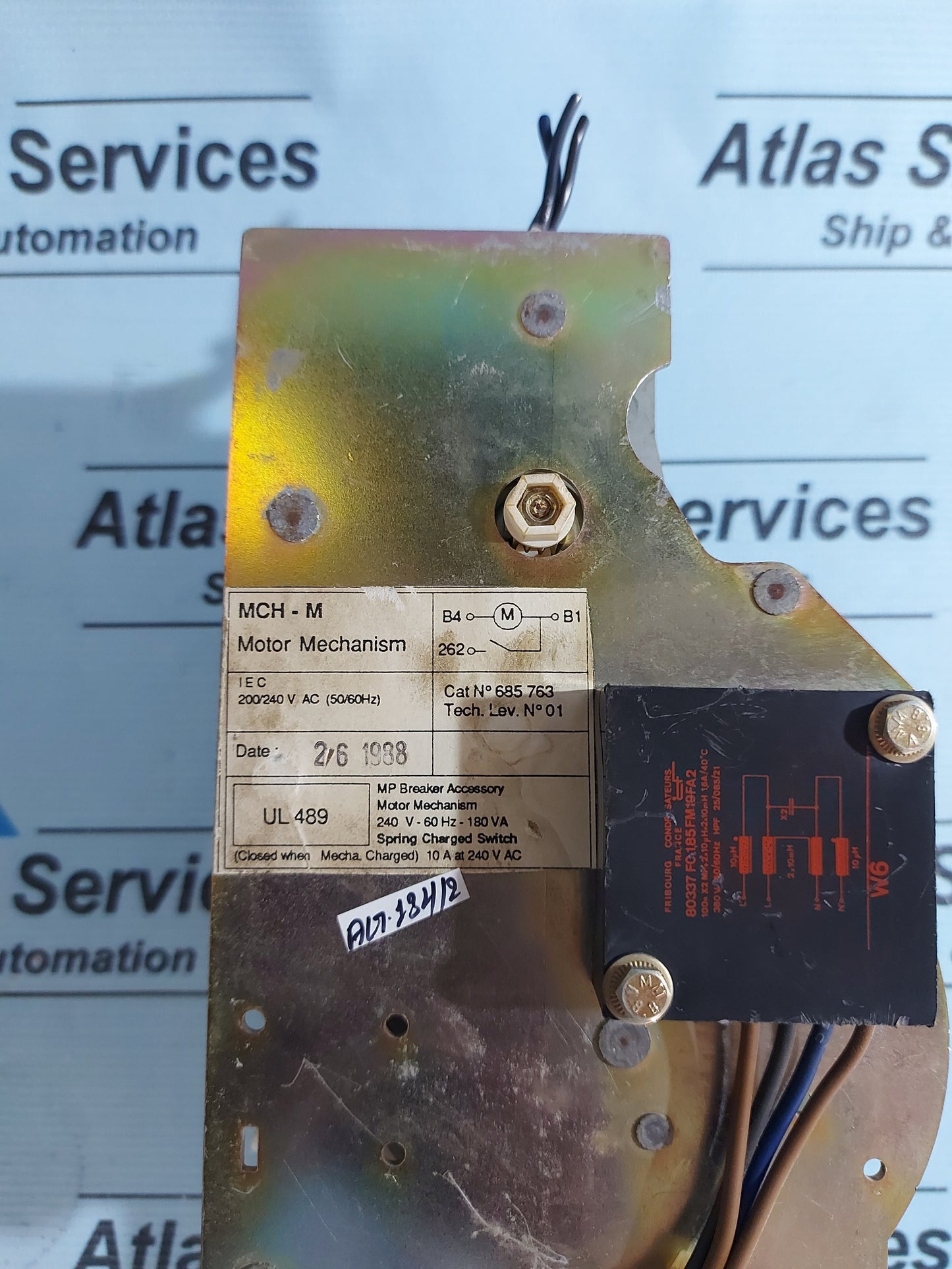 MERLIN GERIN 685763 MCH-M MOTOR MECHANISM 200/240VAC AG134