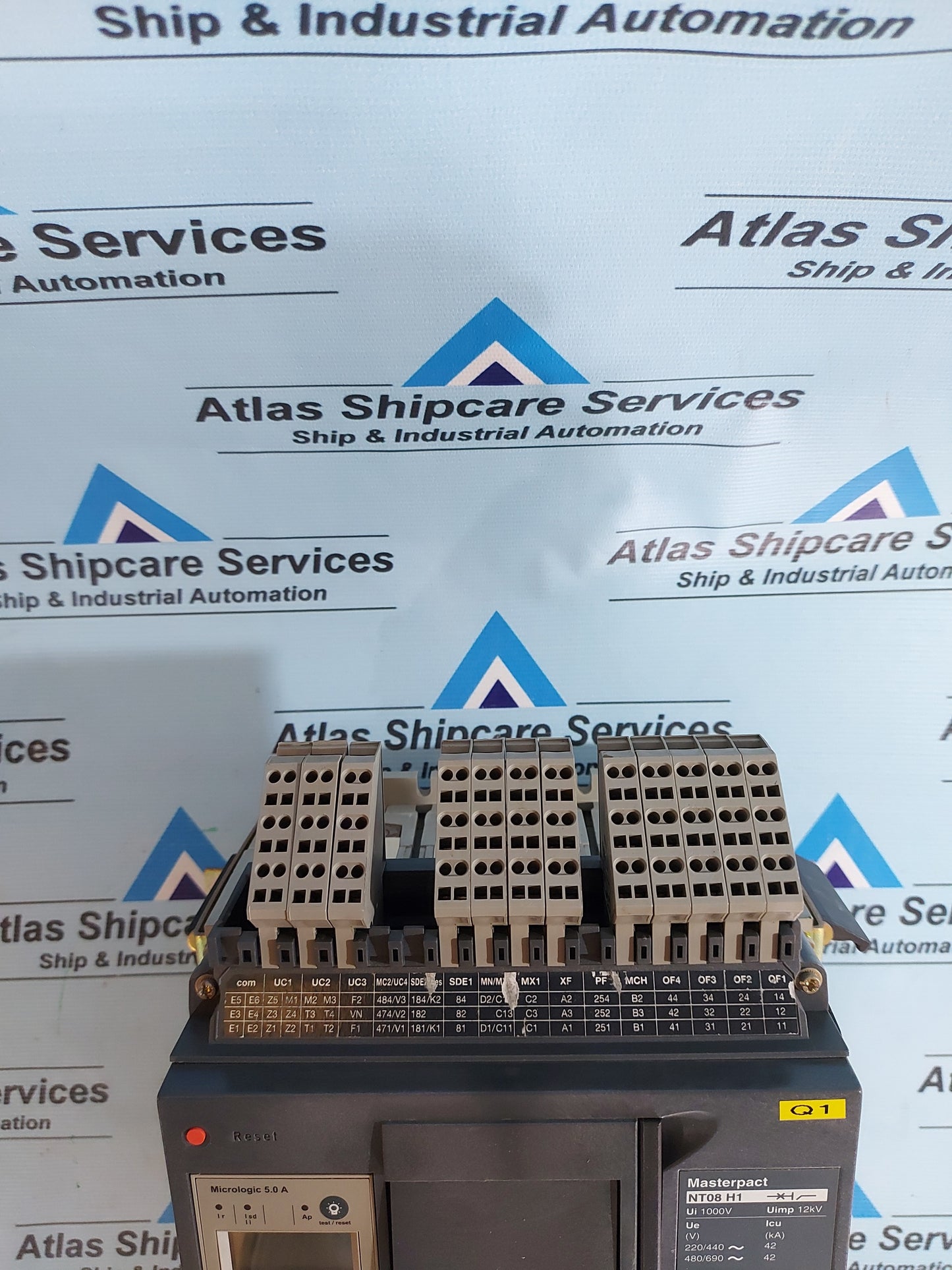 MERLIN GERIN MASTERPACT NT08 H1 POWER SWITCH