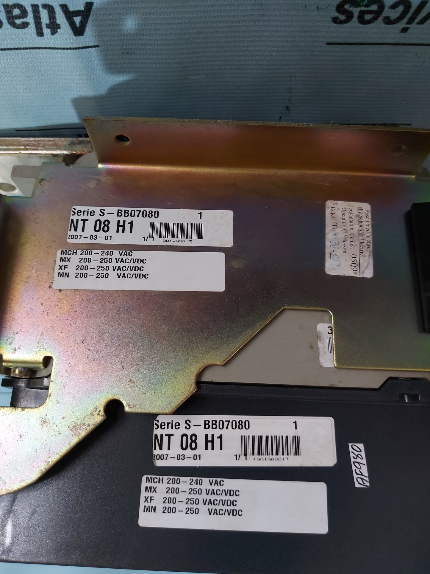 MERLIN GERIN MASTERPACT NT08 H1 POWER SWITCH