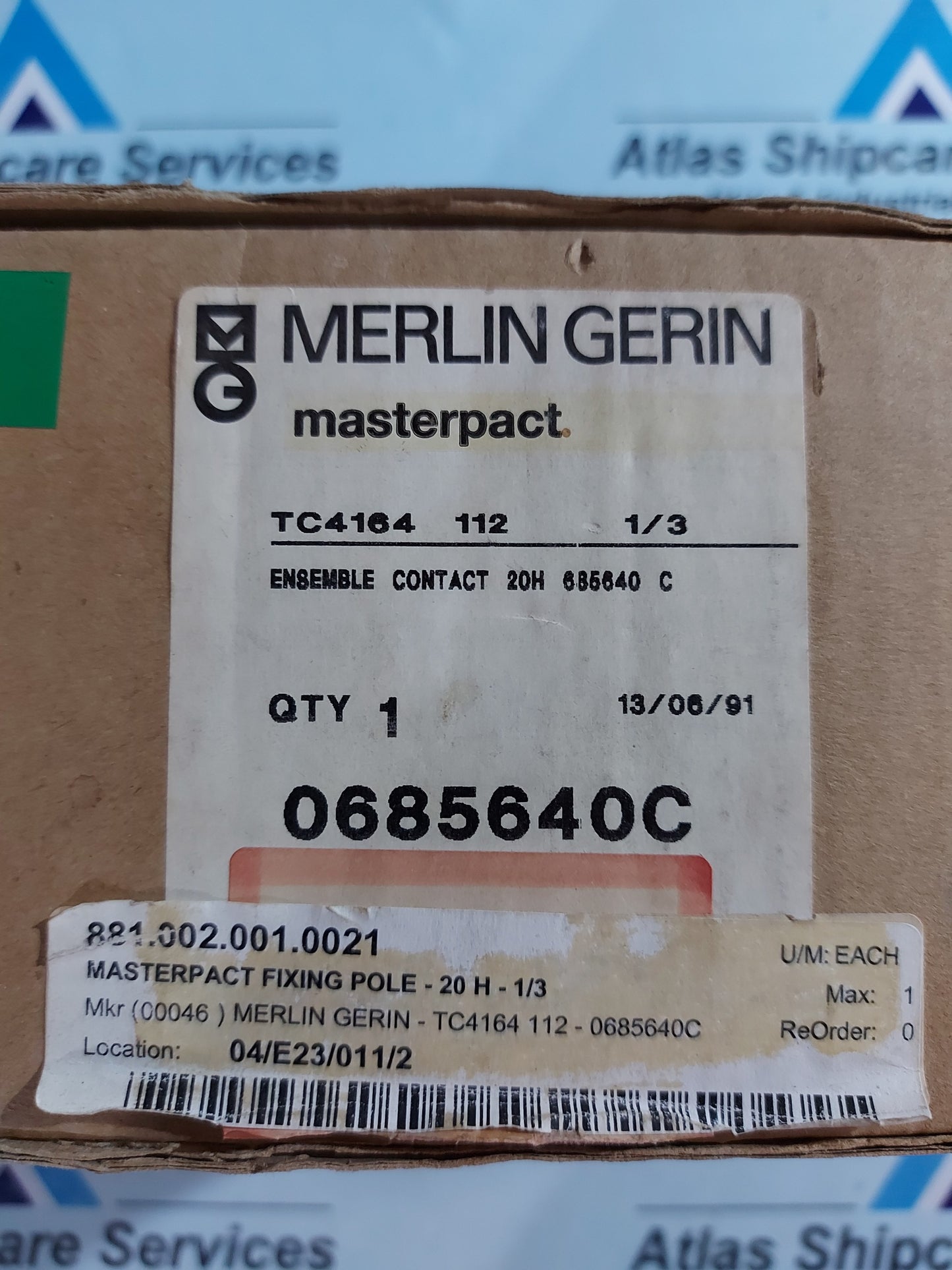 MERLIN GERIN 0685640C CONTACT SET