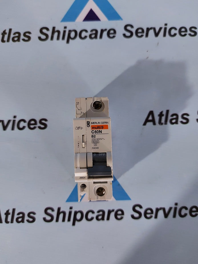 MERLIN GERIN MULTI9 C60N SINGLE POLE BREAKER