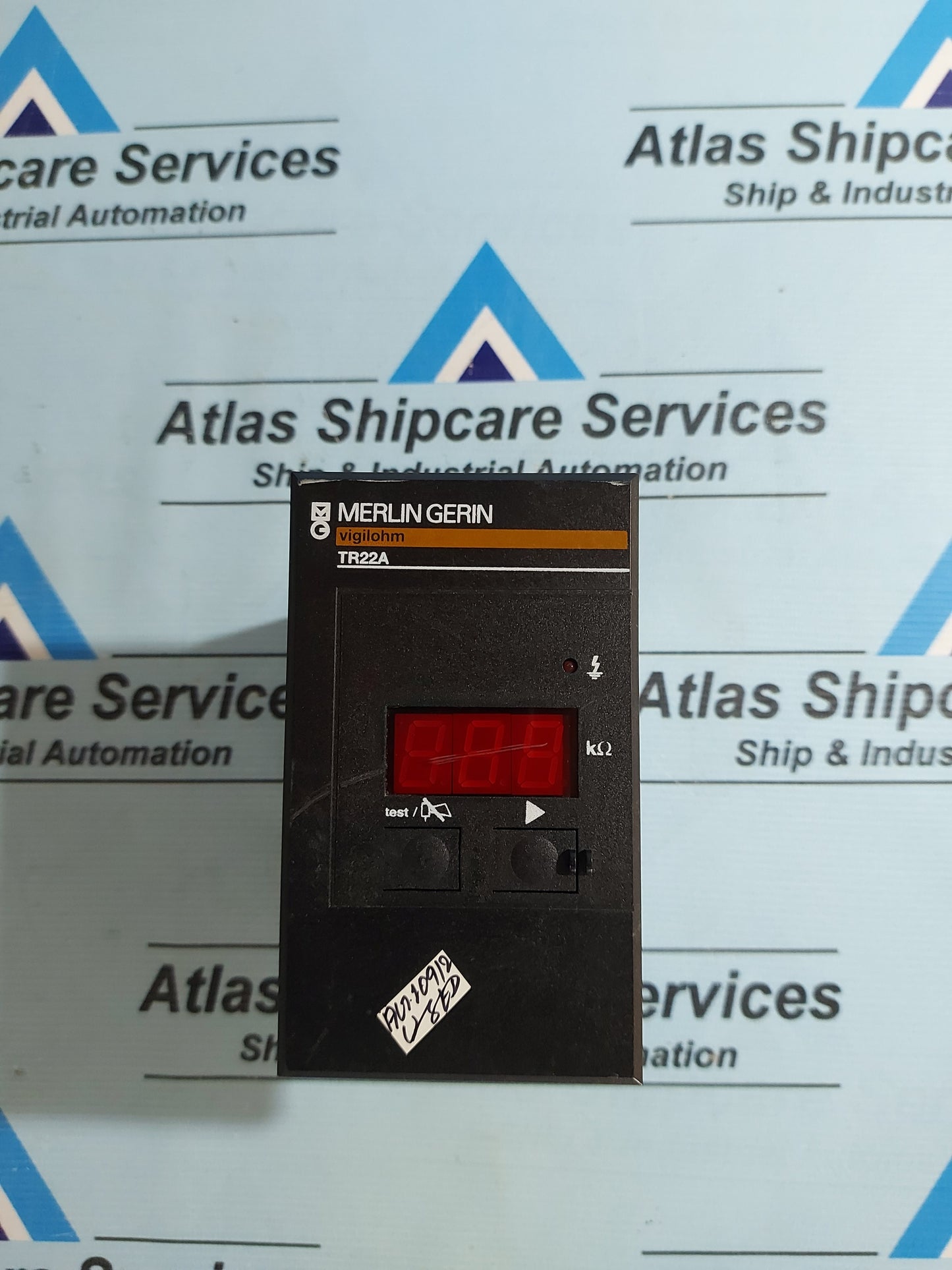 MERLIN GERIN VIGILOHM TR22A INSULATION MONITORING DEVICE AG109