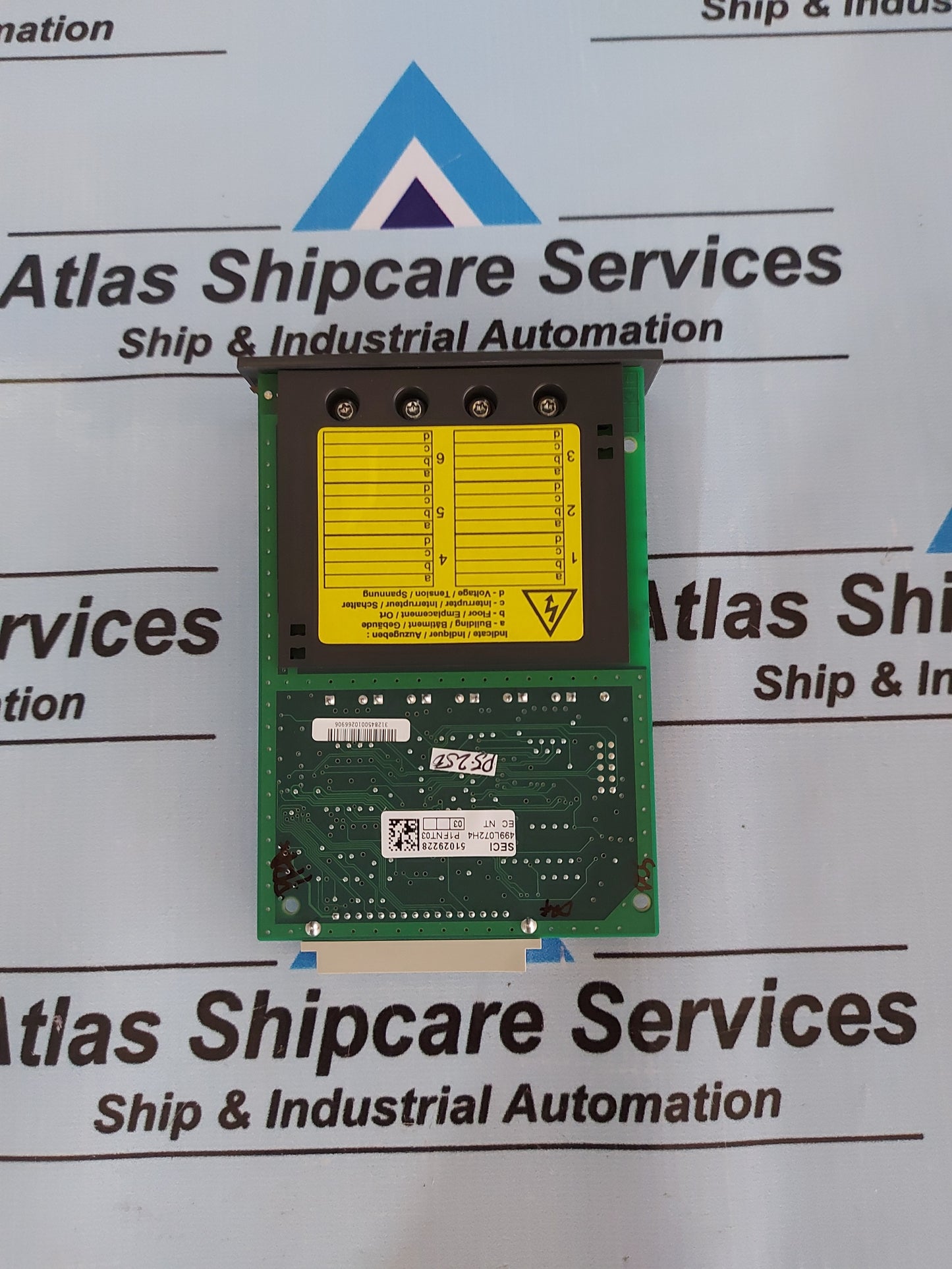MGE UPS SYSTEMS 51029228 SECI ALARM RELAY COMMUNICATION CARD