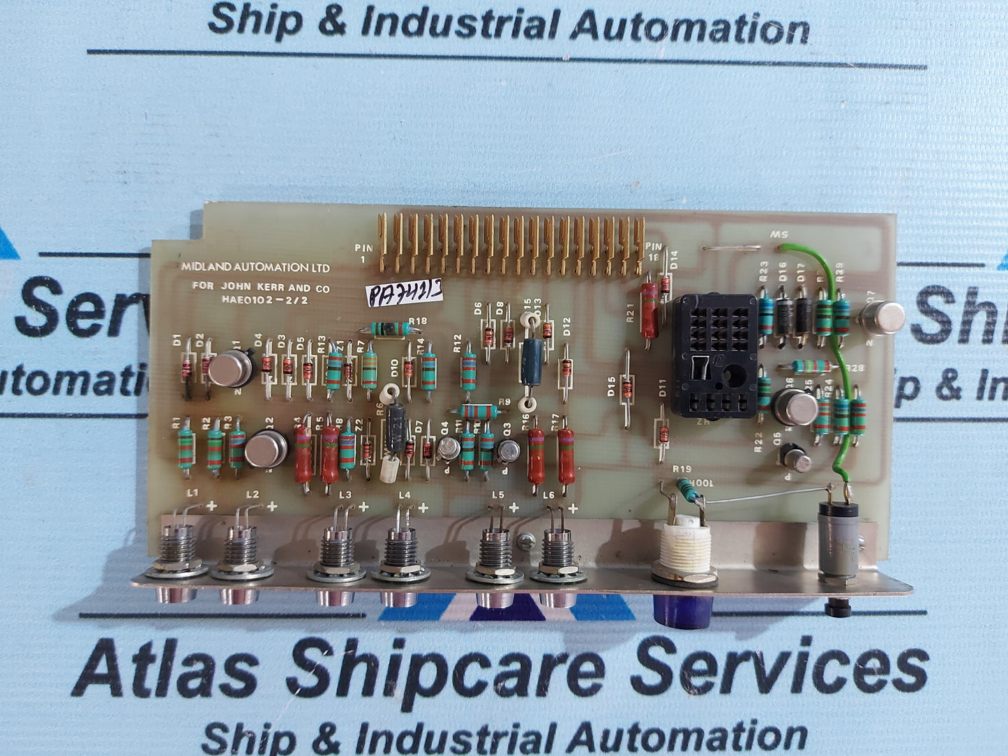 MIDLAND AUTOMATION HAE0102-2/2 PCB CARD