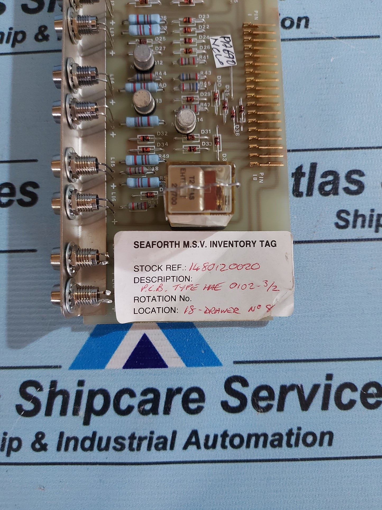 MIDLAND AUTOMATION HAE0102-3/2 PCB CARD