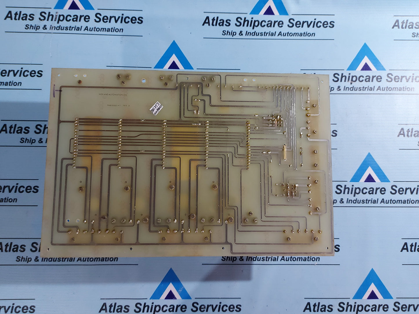 MIDLAND AUTOMATION HAE0102 ISS.2 PCB CARD
