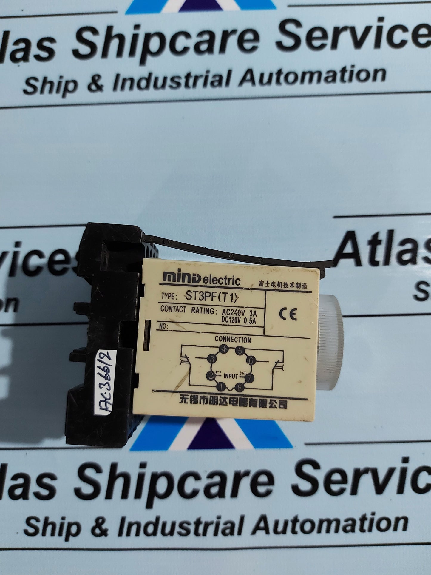 MIND ELECTRIC ST3PF OFF DELAY TIME RELAY