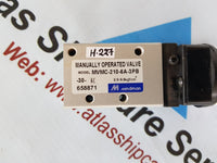 MINDMAN MVMC-210-6A-3PB PLAM PUSH BUTTON VALVE H227
