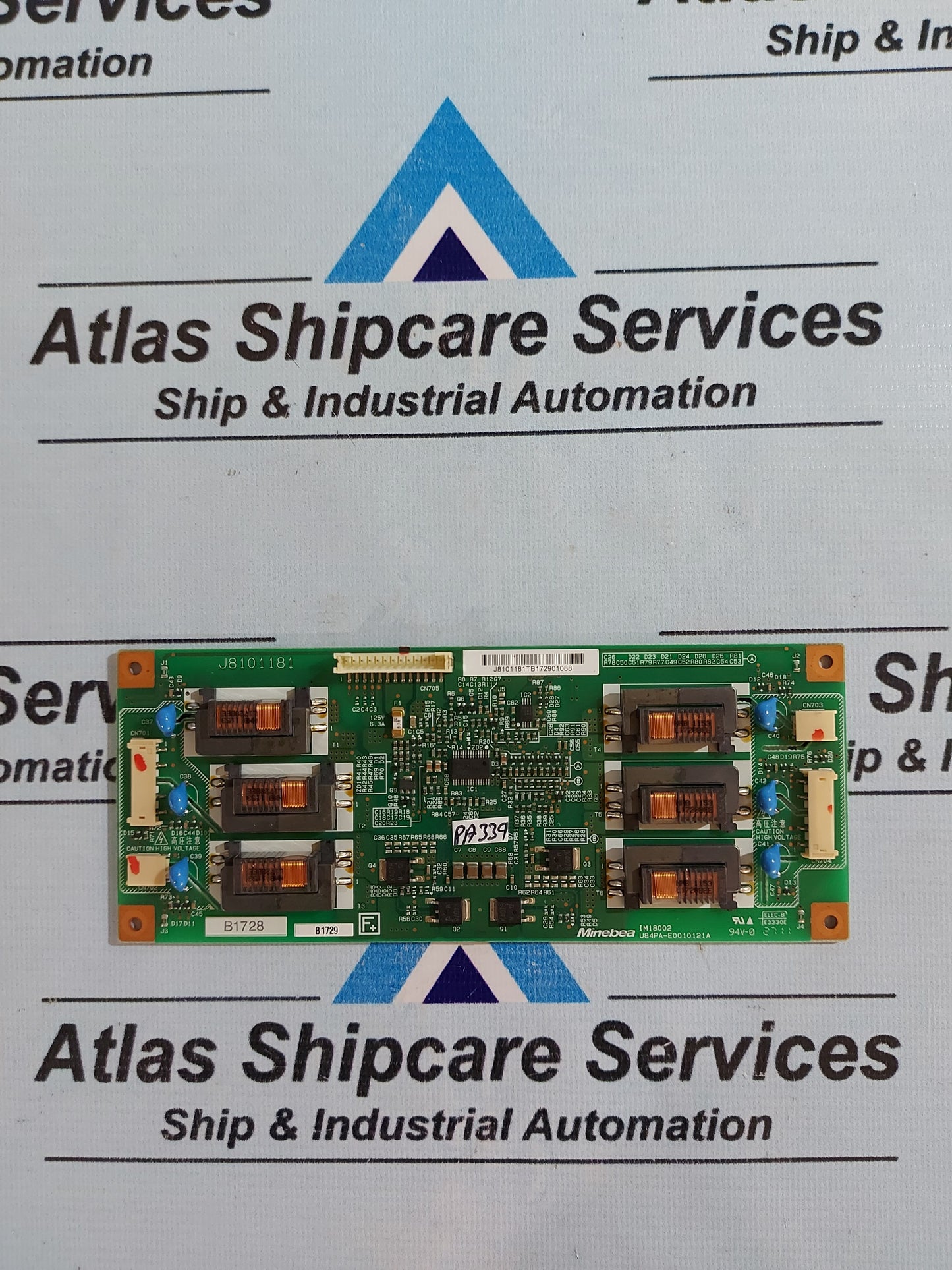 MINEBEA J8101181 HIGH PRESSURE PLATE IM18002 U84PA-E0010121A