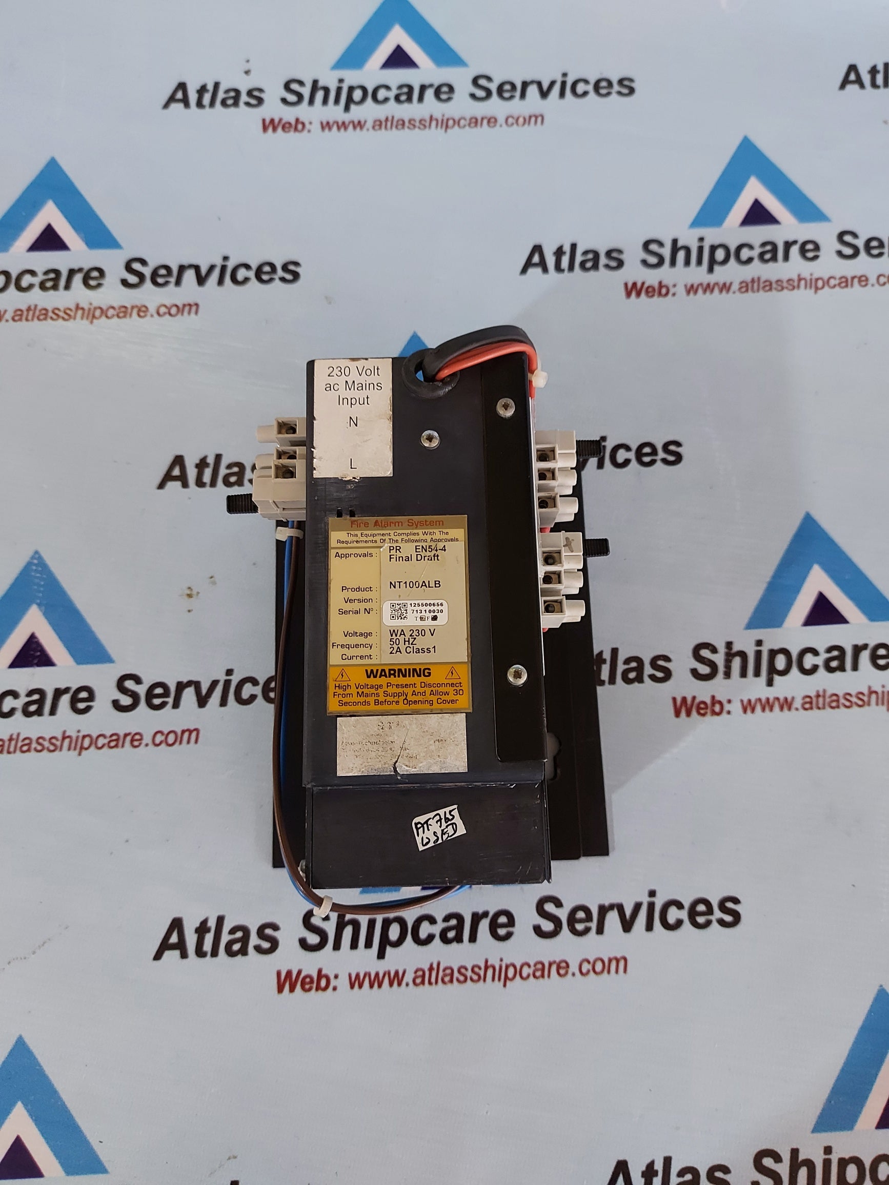 MINERVA FIRE ALARM CONTROL PANEL POWER SUPPLY NT100ALB