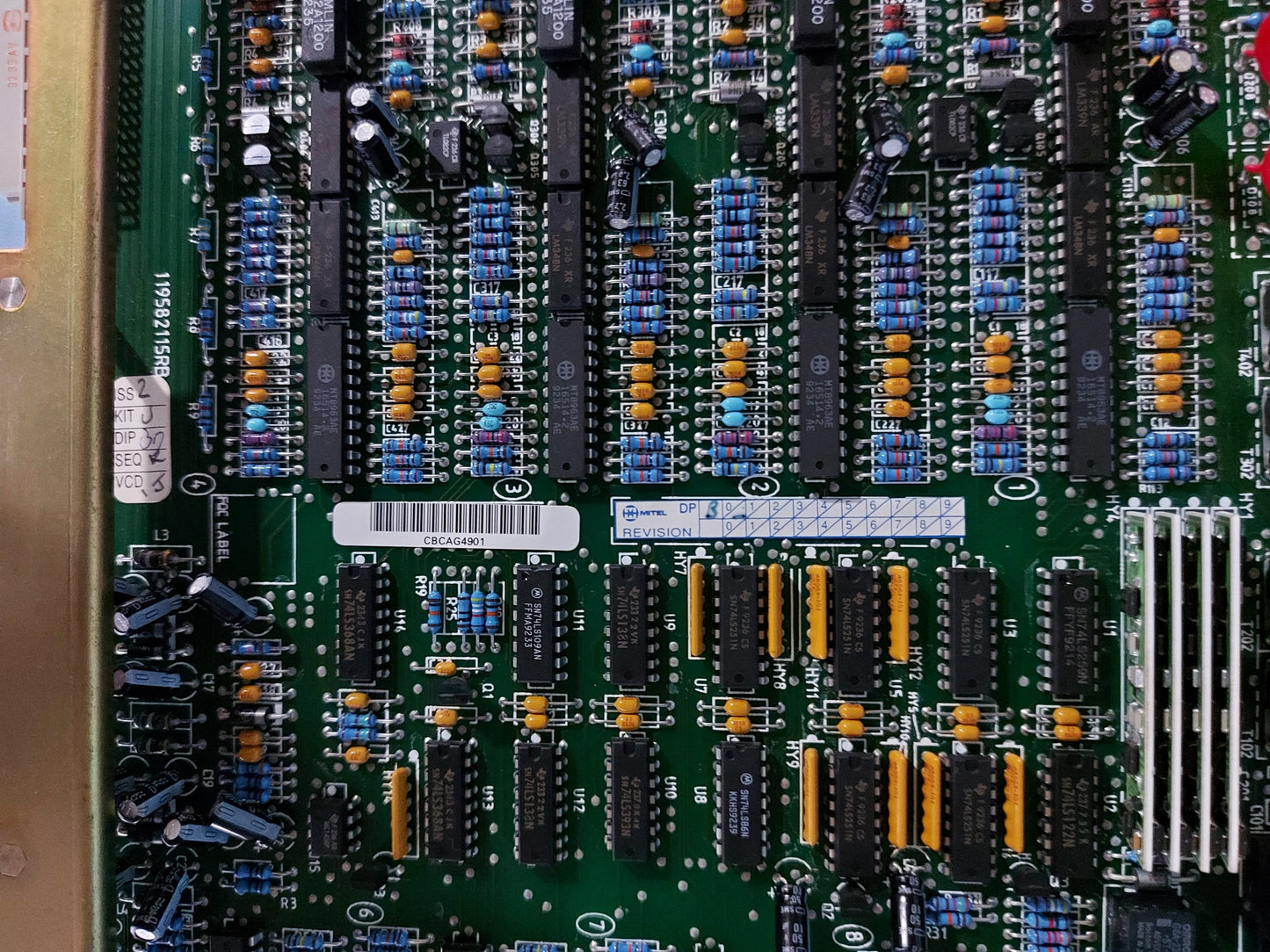 MITEL 9104-030-037 SX-50 LS/GS TRUNK CARD