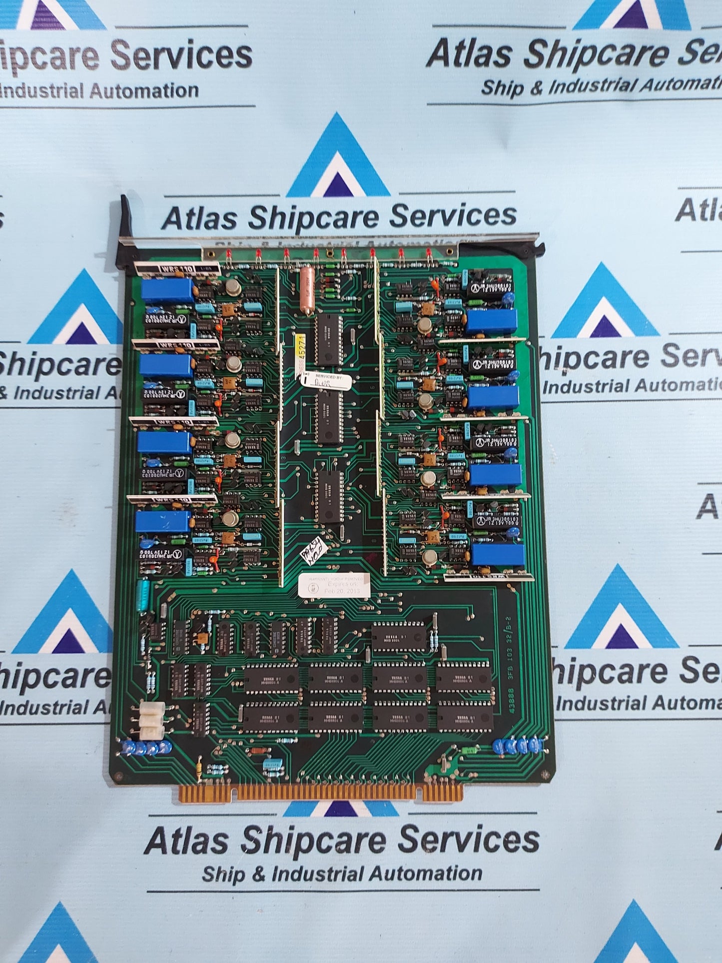 MITEL 9110-110 8-STATION LINE CIRCUIT BOARD