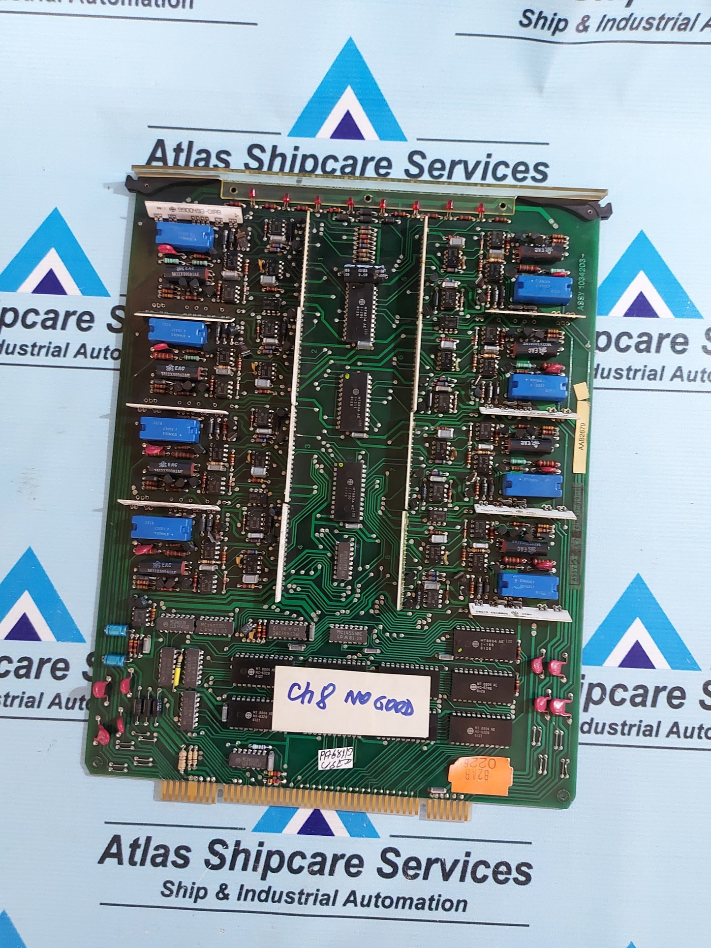 MITEL 9110-110 8-STATION LINE CIRCUIT BOARD