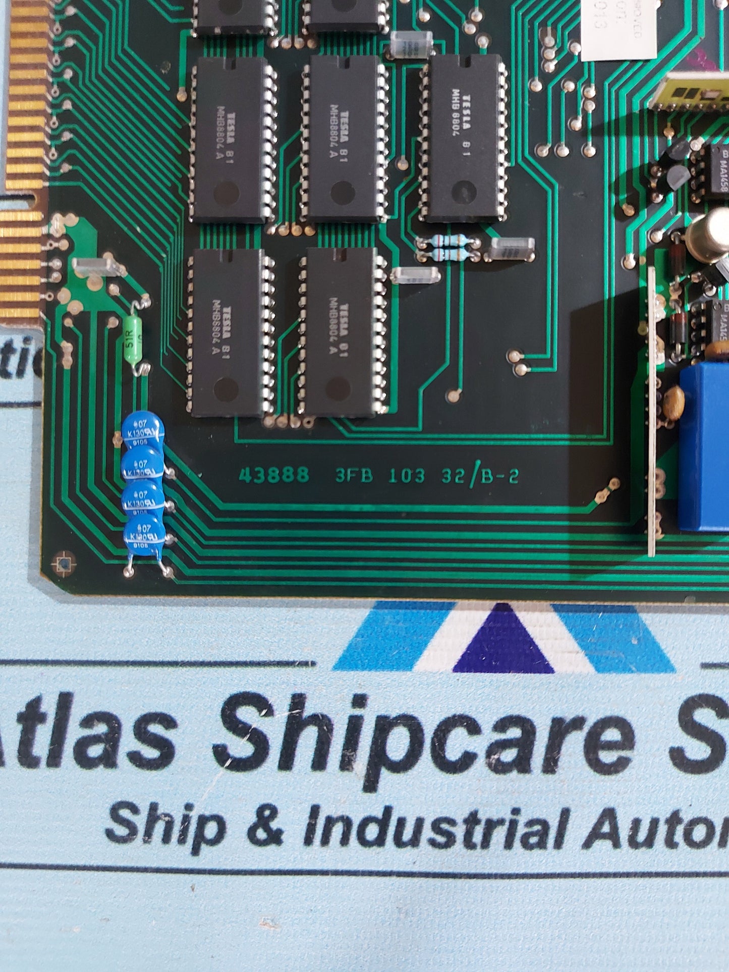 MITEL 9110-110 8-STATION LINE CIRCUIT BOARD