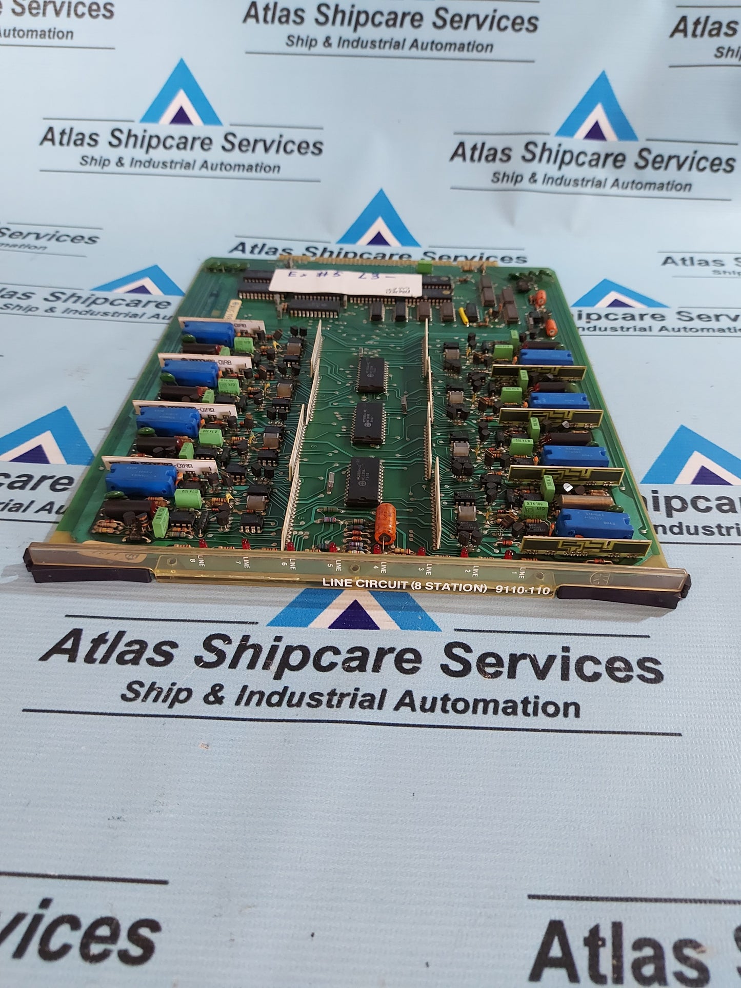 MITEL 9110-110 8-STATION LINE CIRCUIT BOARD