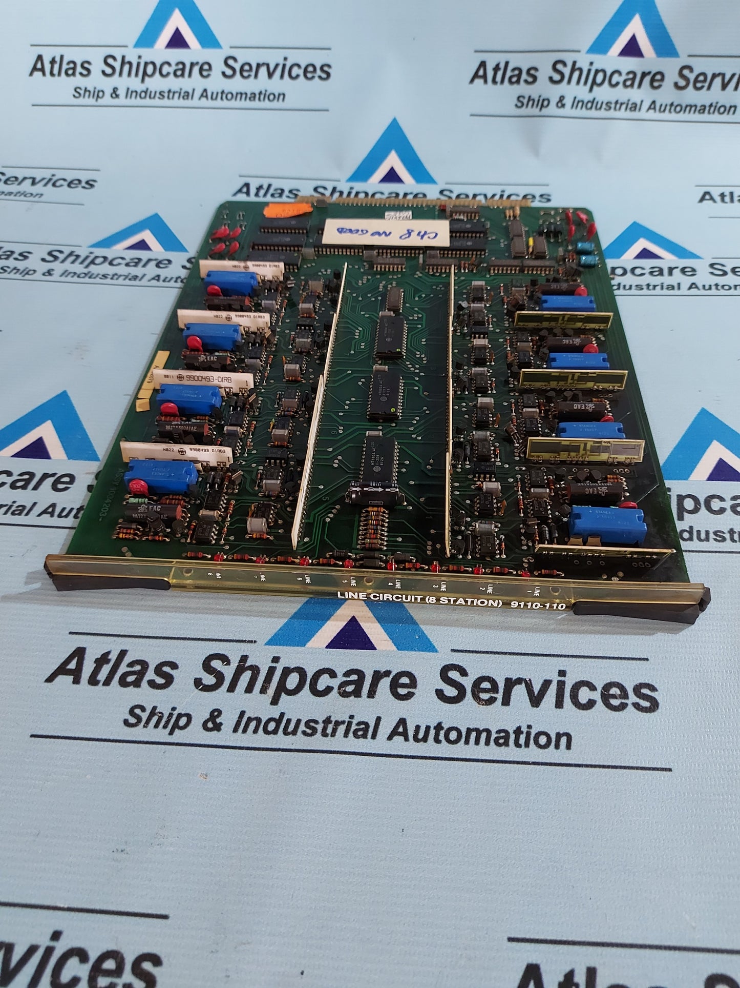 MITEL 9110-110 8-STATION LINE CIRCUIT BOARD