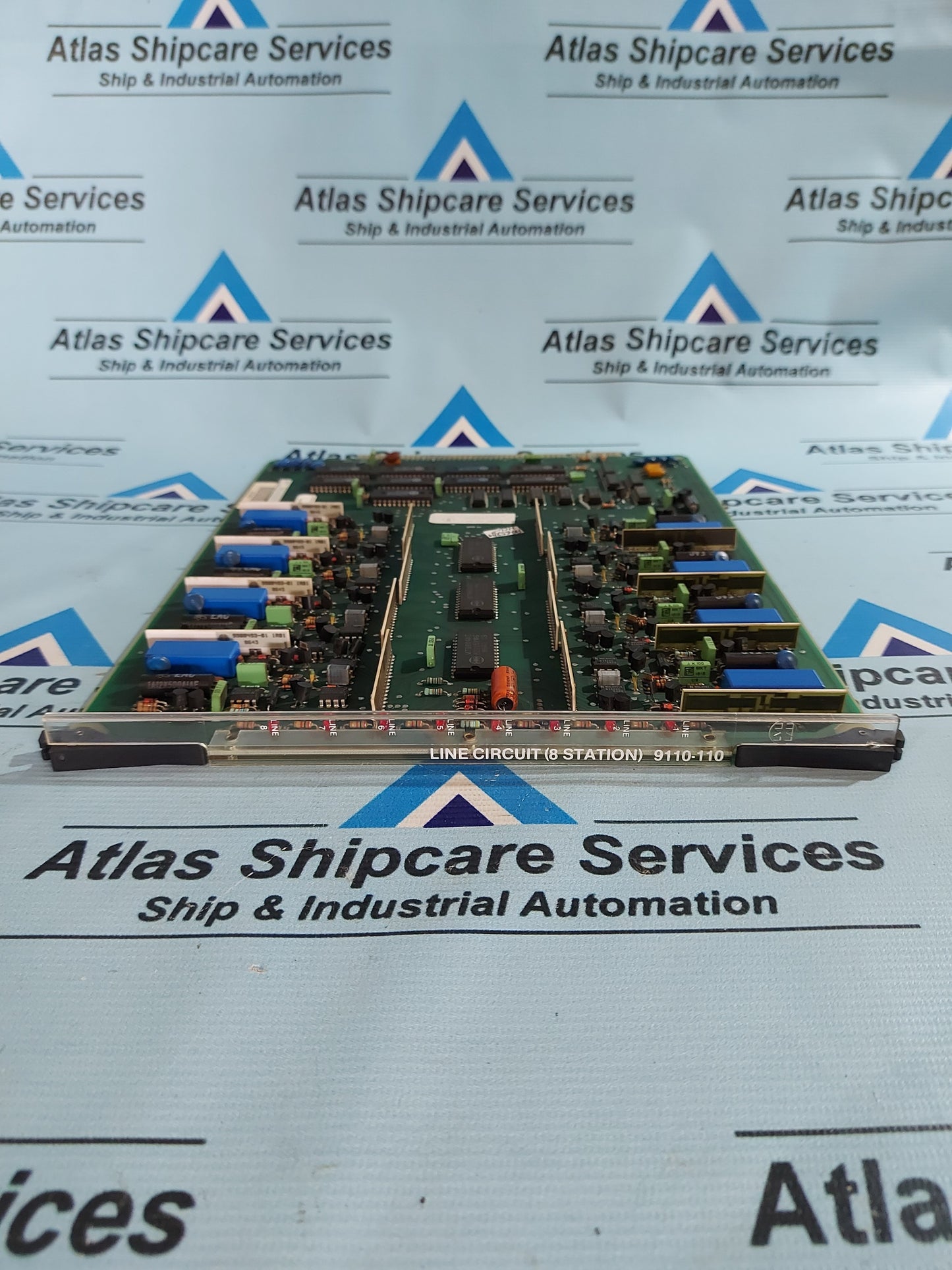 MITEL 9110-110 8-STATION LINE CIRCUIT BOARD